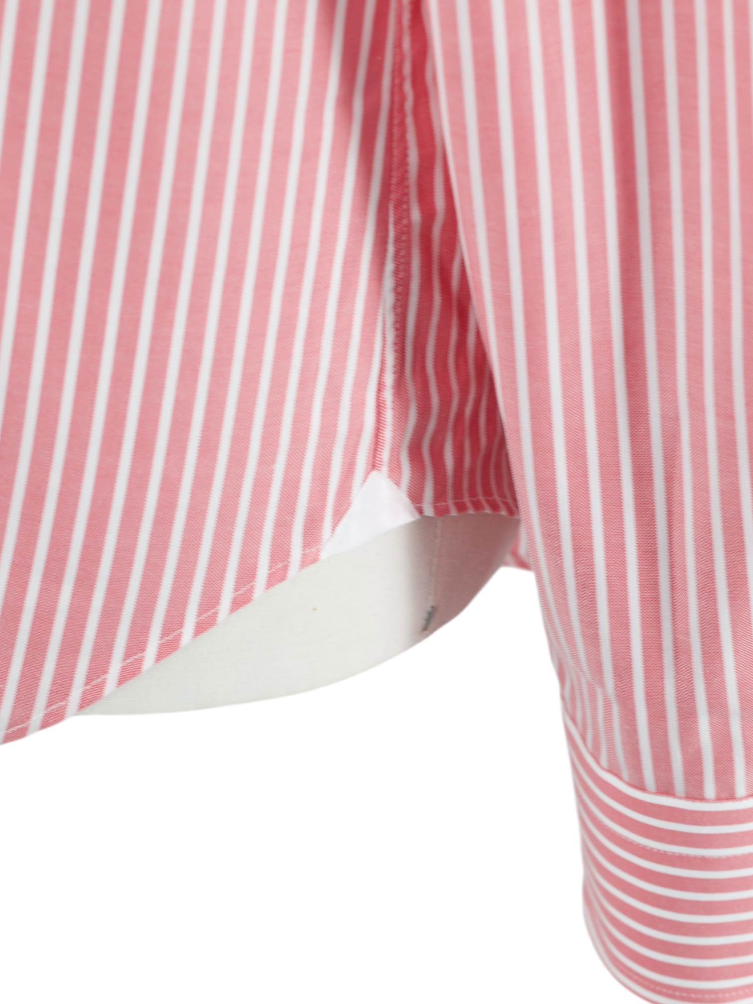 Emanuele Maffeis Pink & White Cotton Candy-Stripe Shirt