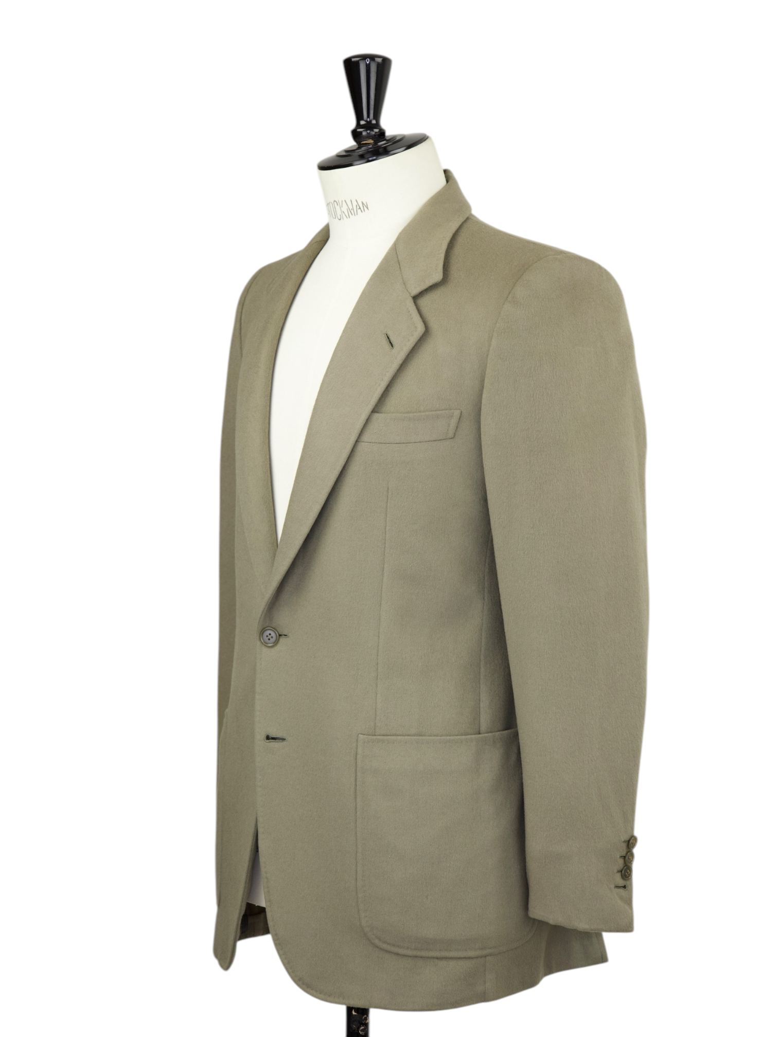 Brioni Olive Green Cashmere & Wool Jacket