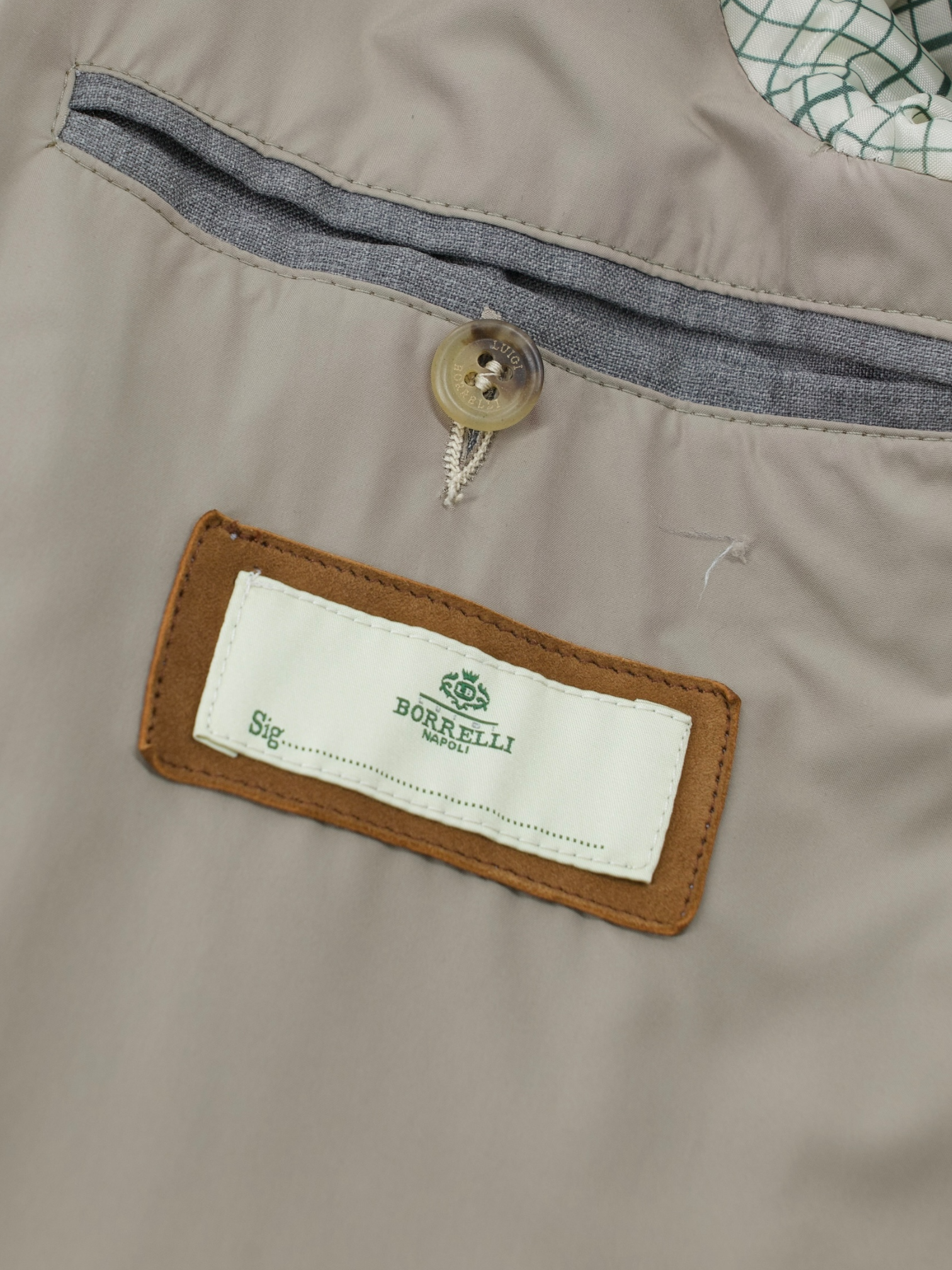 Luigi Borrelli Beige Pure-Camel Padded Sartorial Coat