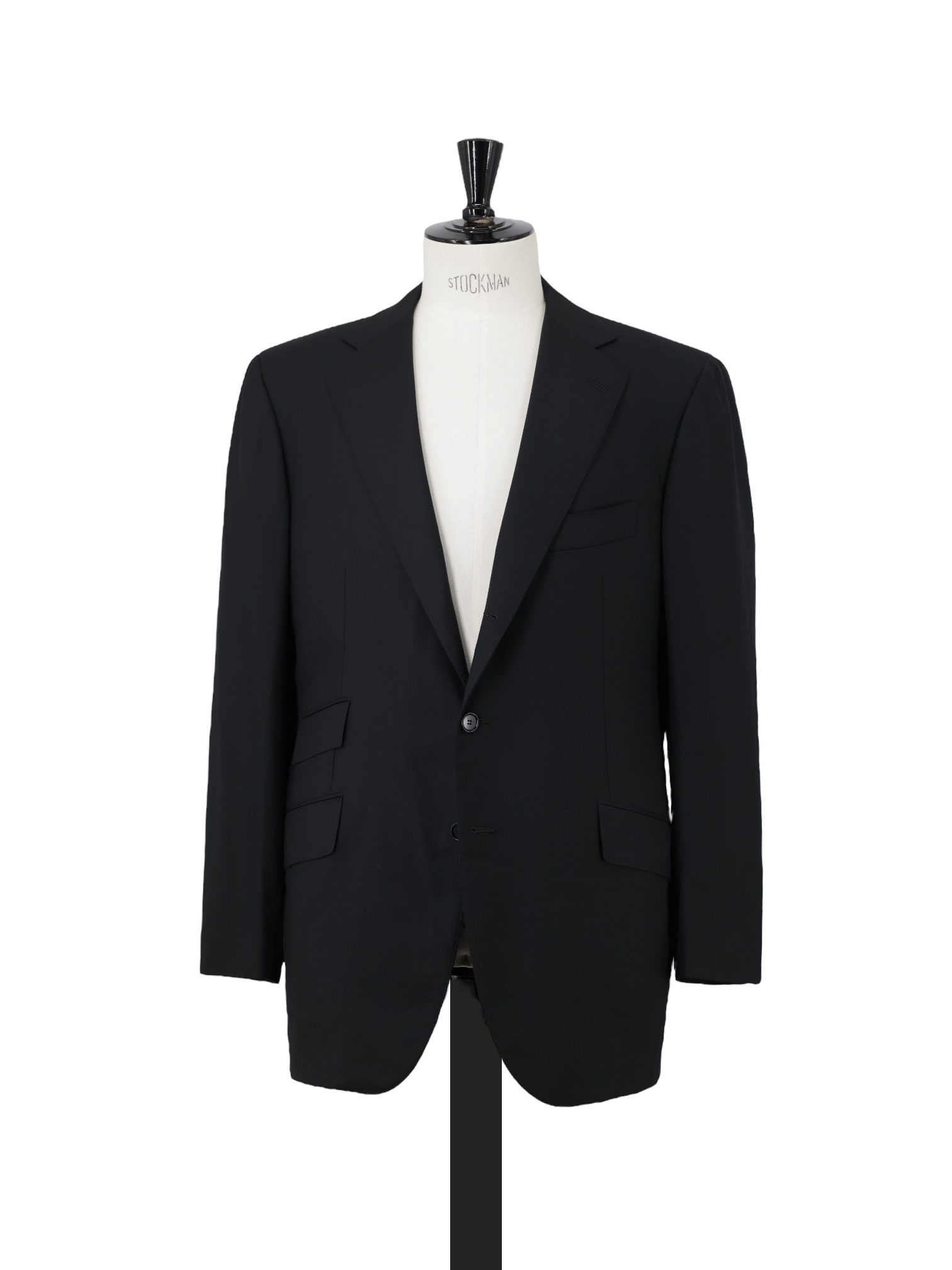 Cesare Attolini Black Super 130's Twill Suit