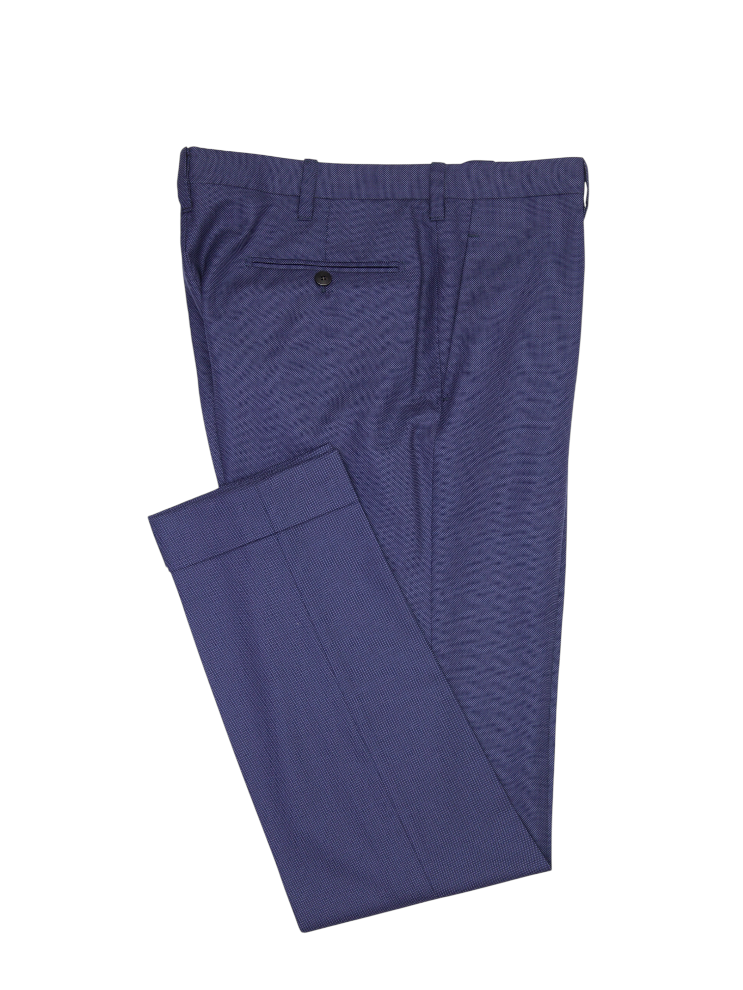 Cesare Attolini Blue Super 160's Birdseye Suit + Extra Trousers