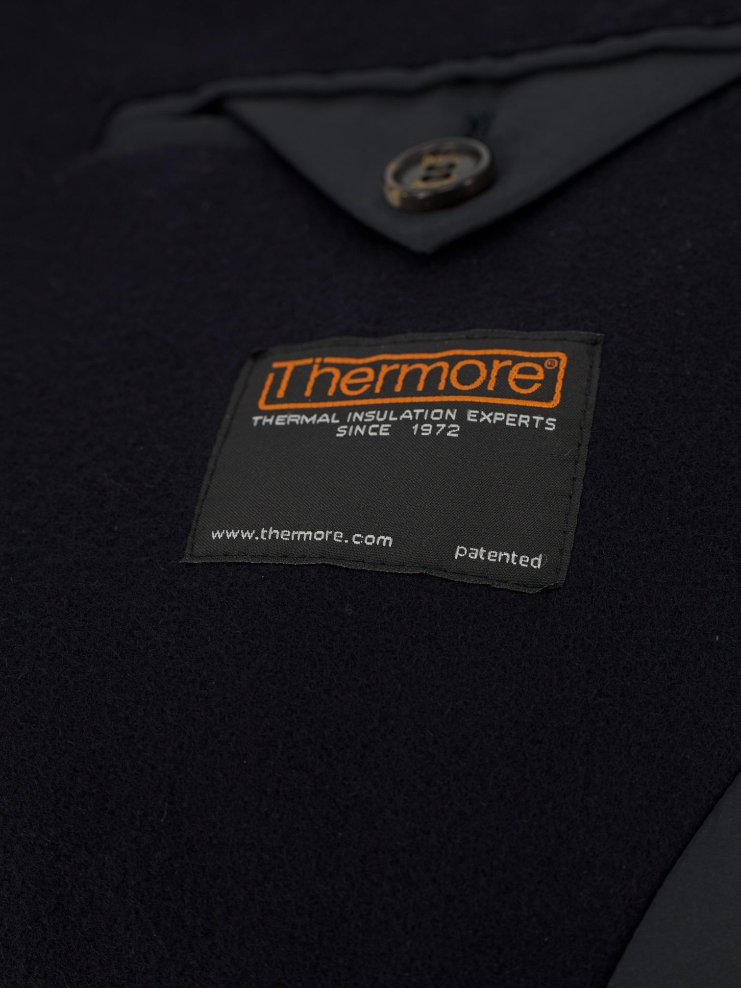 Sealup Navy Wool Thermore "Amalfi' Peacoat