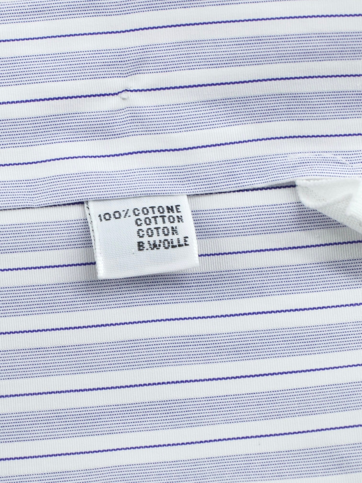Kiton Blue & White Cotton Vintage-Stripe French-Cuff Shirt