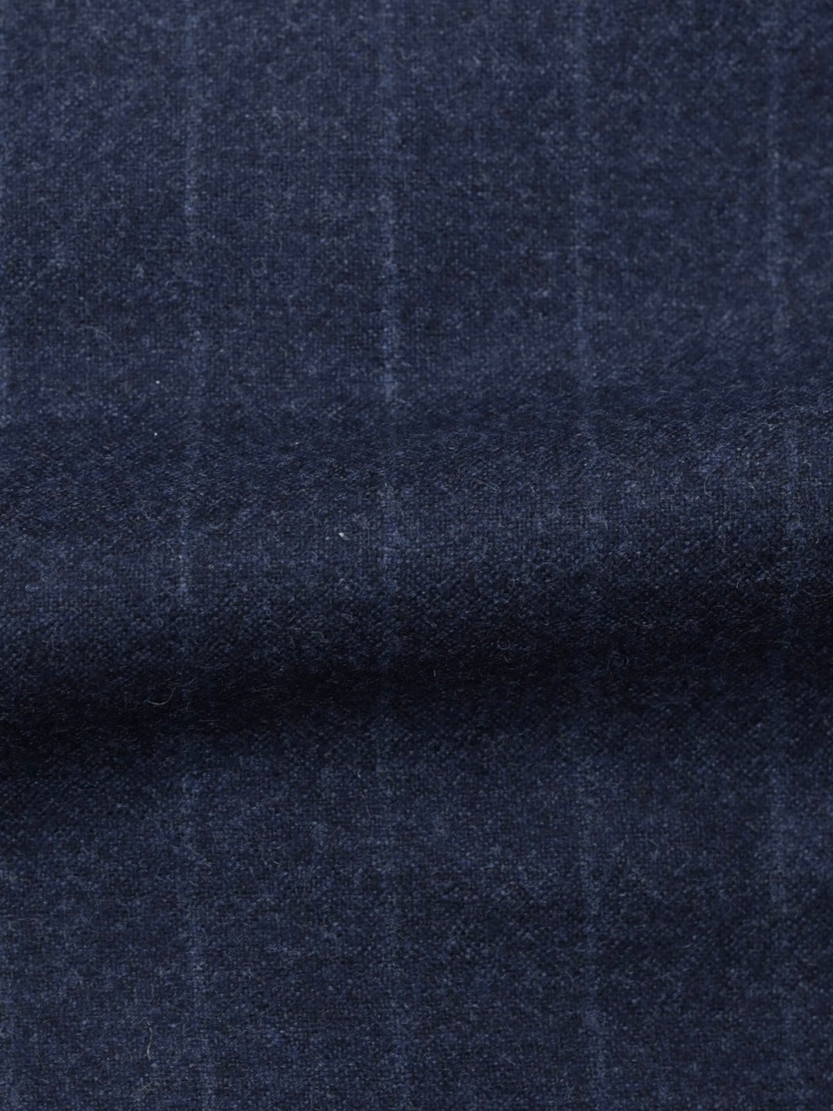 Cesare Attolini Steel Blue Cashmere-Silk Flannel Chalkstripe Suit