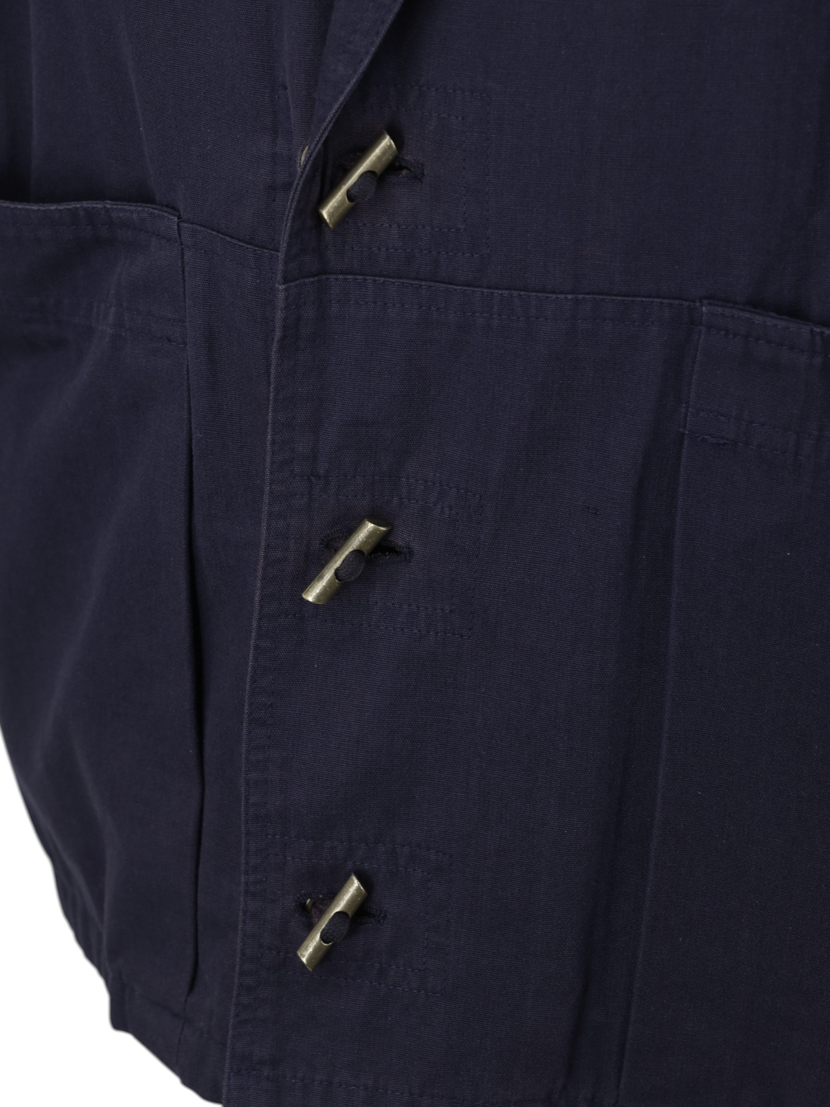 Ermenegildo Zegna Navy Vintage 1980's Yachting Coat