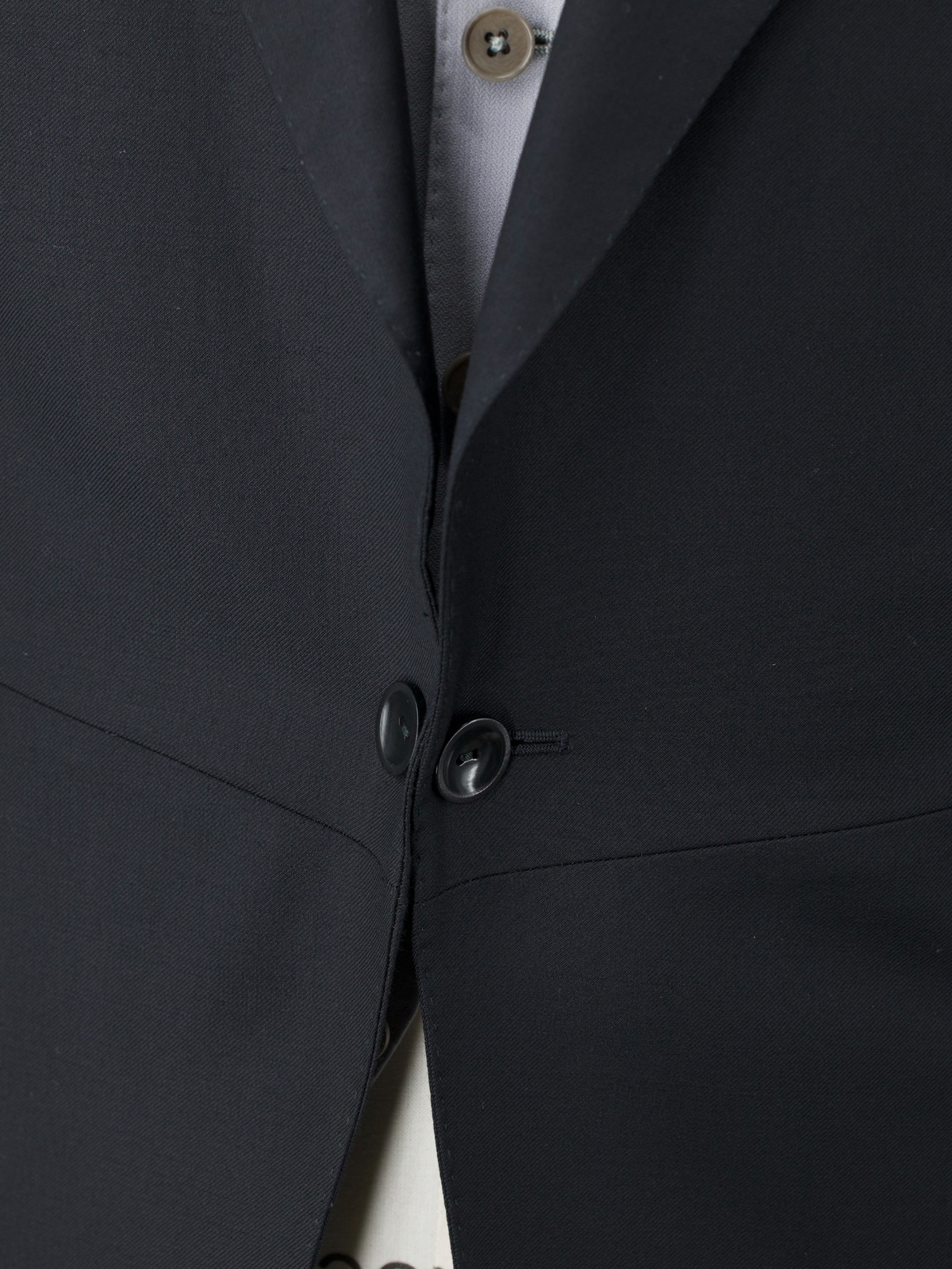 Ermenegildo Zegna Black & Grey Trofeo-Wool Traditional Morning Suit