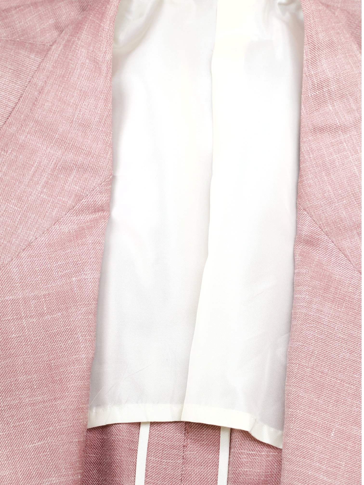 Tom Ford Soft Pink Wool, Silk & Linen Melange Wetherby Suit