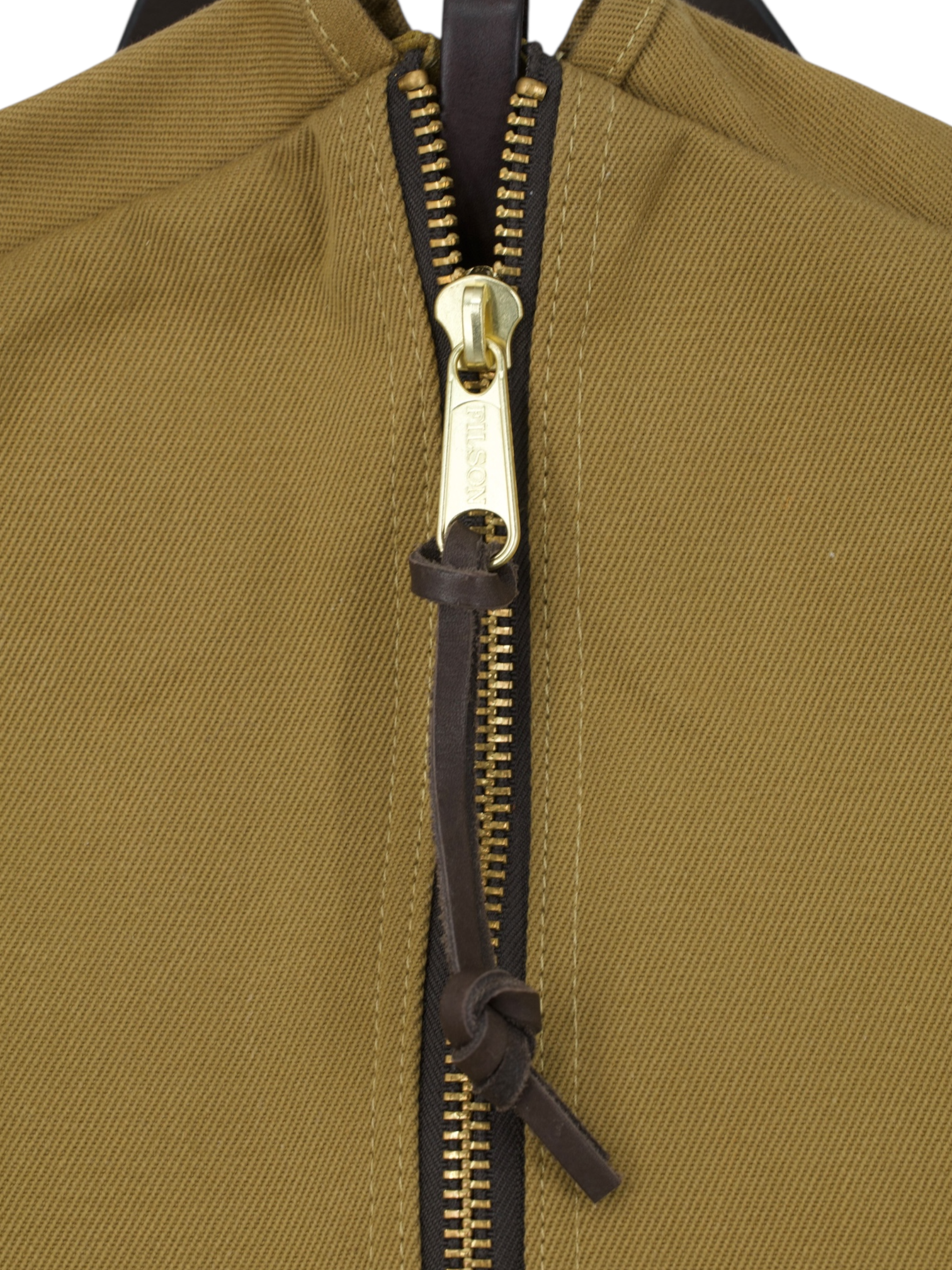 Filson Khaki Rugged-Twill Suit Travel-Cover