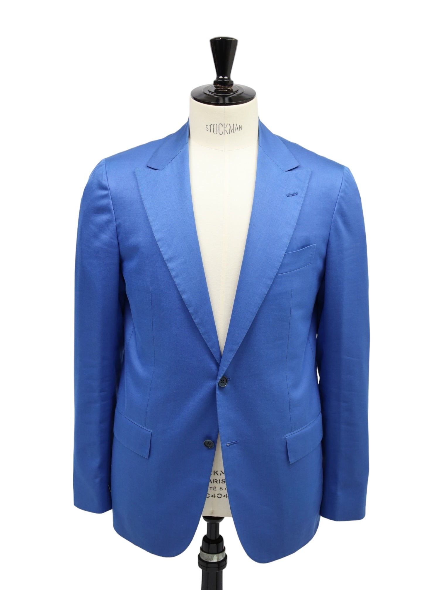 Kiton Neapolitan Blue Cotton, Cashmere & Silk Jacket