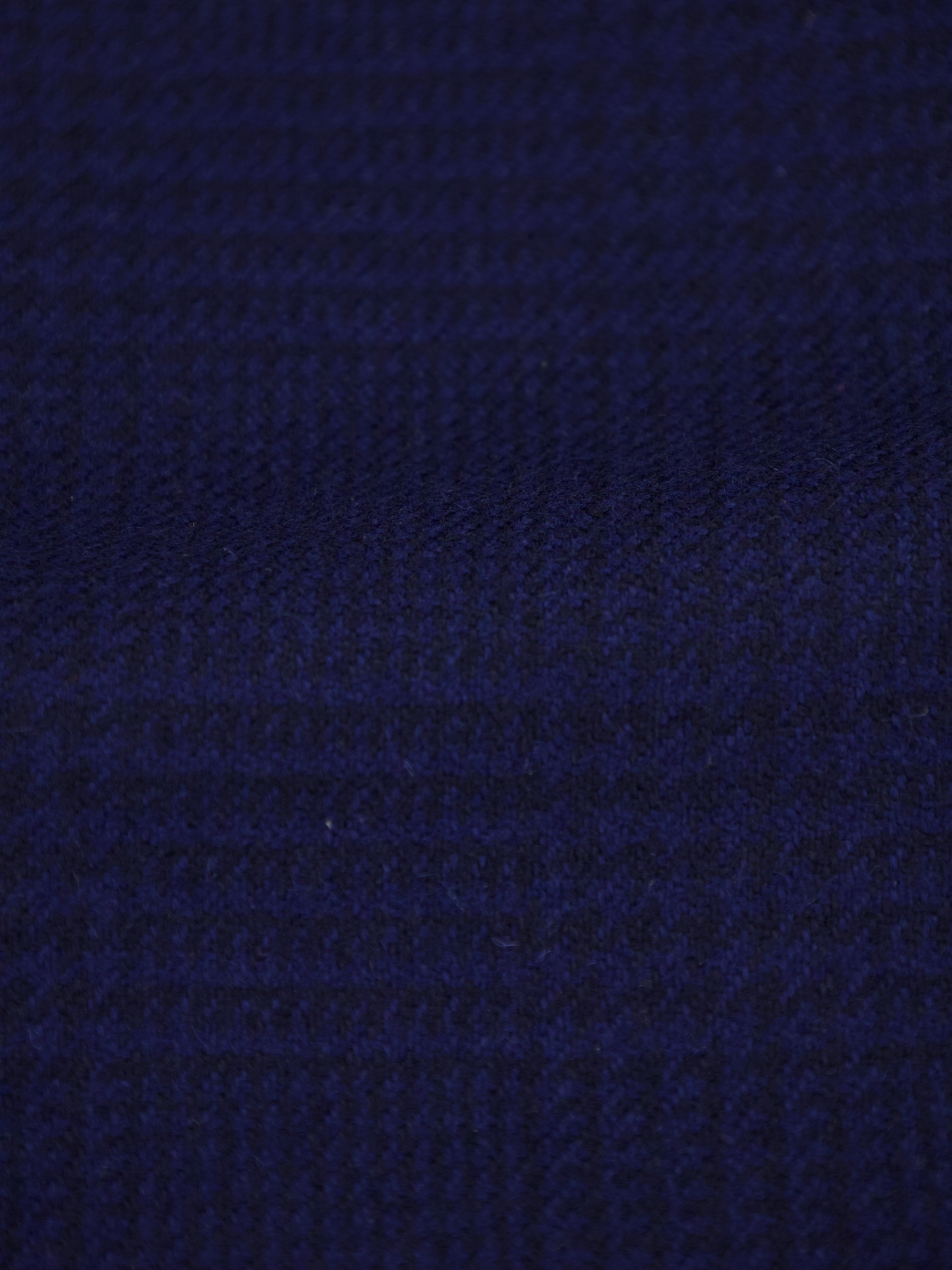 Cesare Attolini Blue Prince of Wales Check Cashmere Jacket