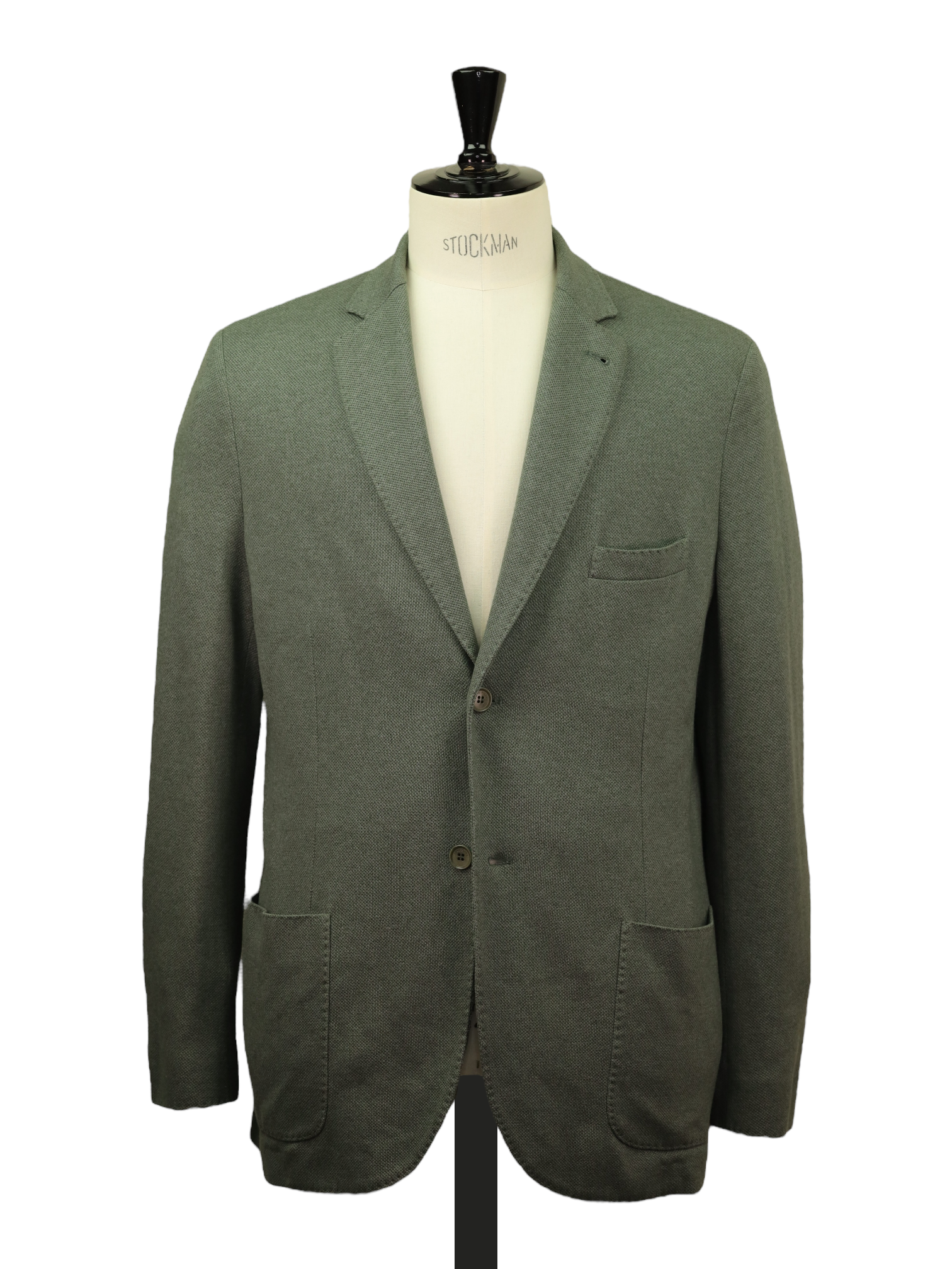 Loro Piana Sage Green Knitted Silk & Cashmere Tricot Jacket