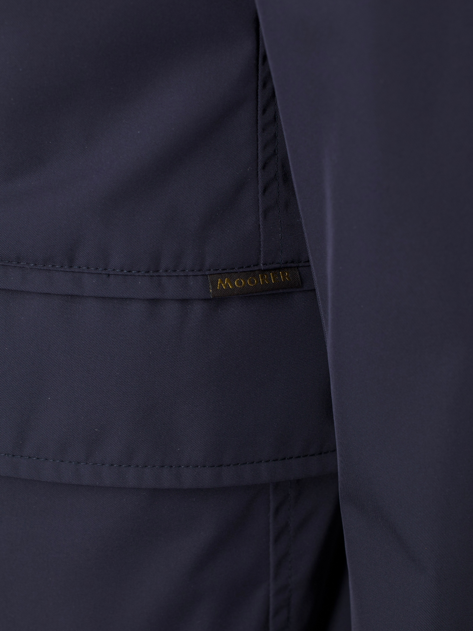 MooRER Navy Waterrepellent "Sten-AT" Fieldjacket
