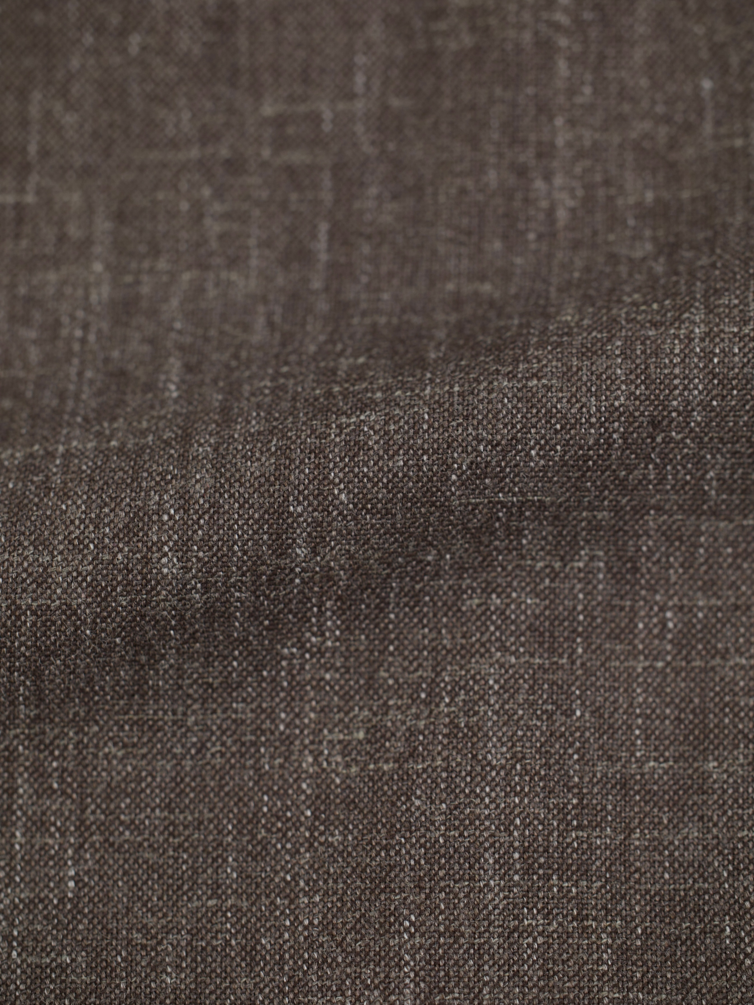Kiton Brown Cashmere, Silk & Linen Melange Summer Suit