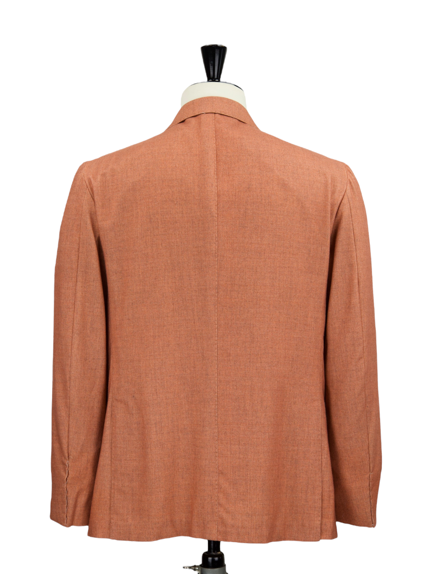 Sartorio Soft Coral Red Fleece Wool Jacket