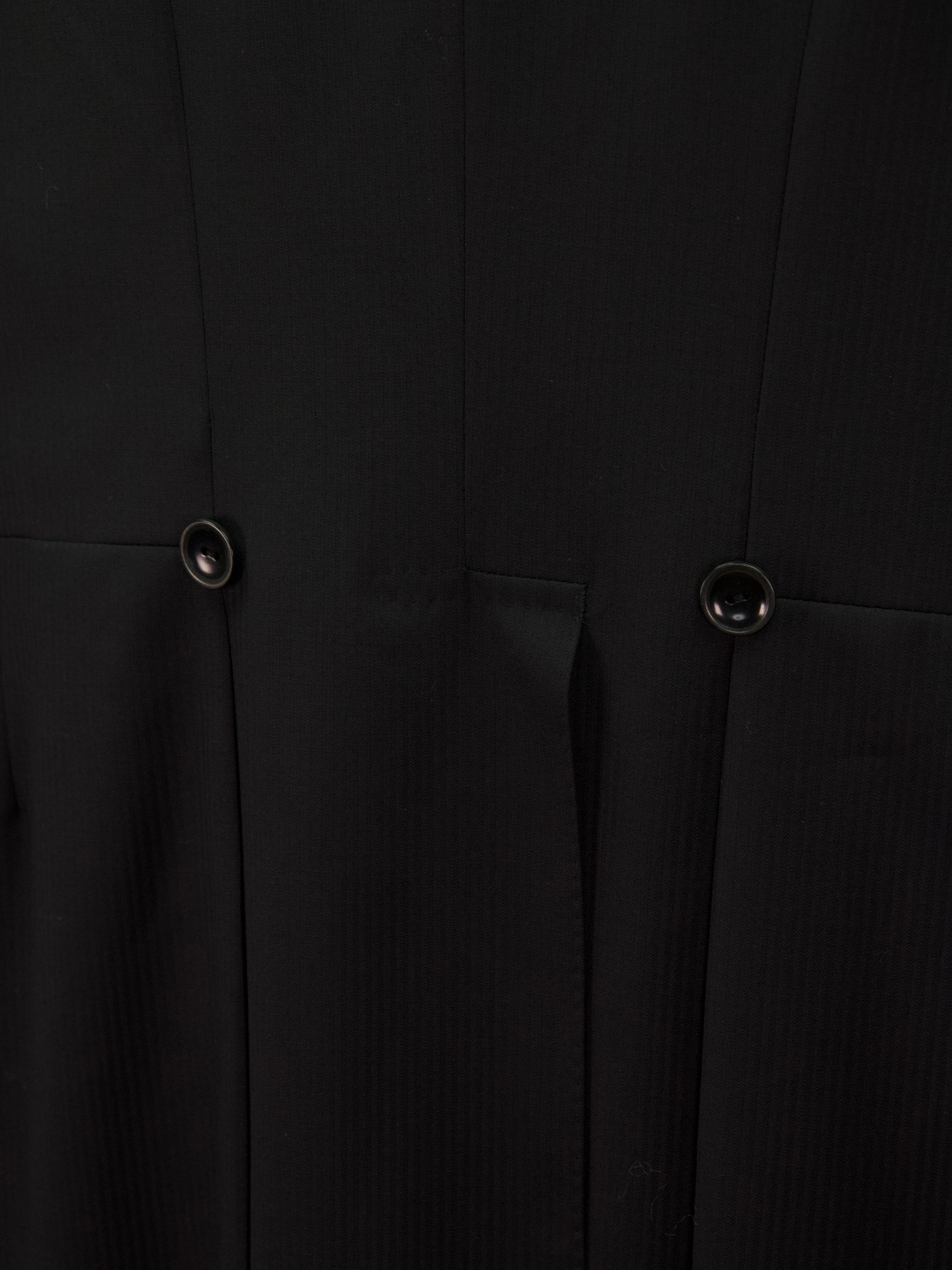 Canali Black & Grey Super 120's Traditional Micro-Herringbone Morning Suit