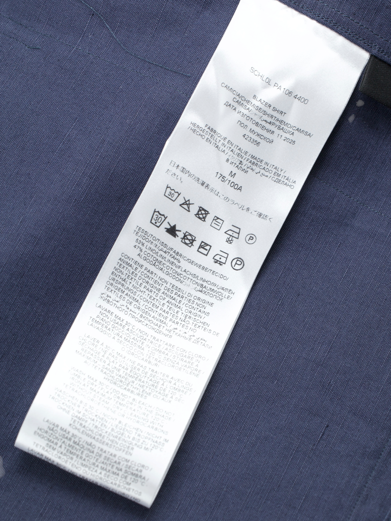 Brioni Lavender Linen & Cotton Camp-Collar Shirt Jacket
