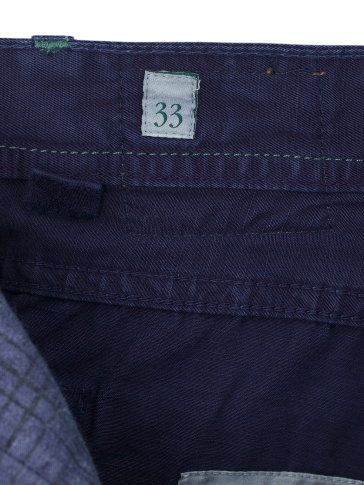 Luigi Borrelli Dark Blue 5-Pocket Cotton & Elastane Chino