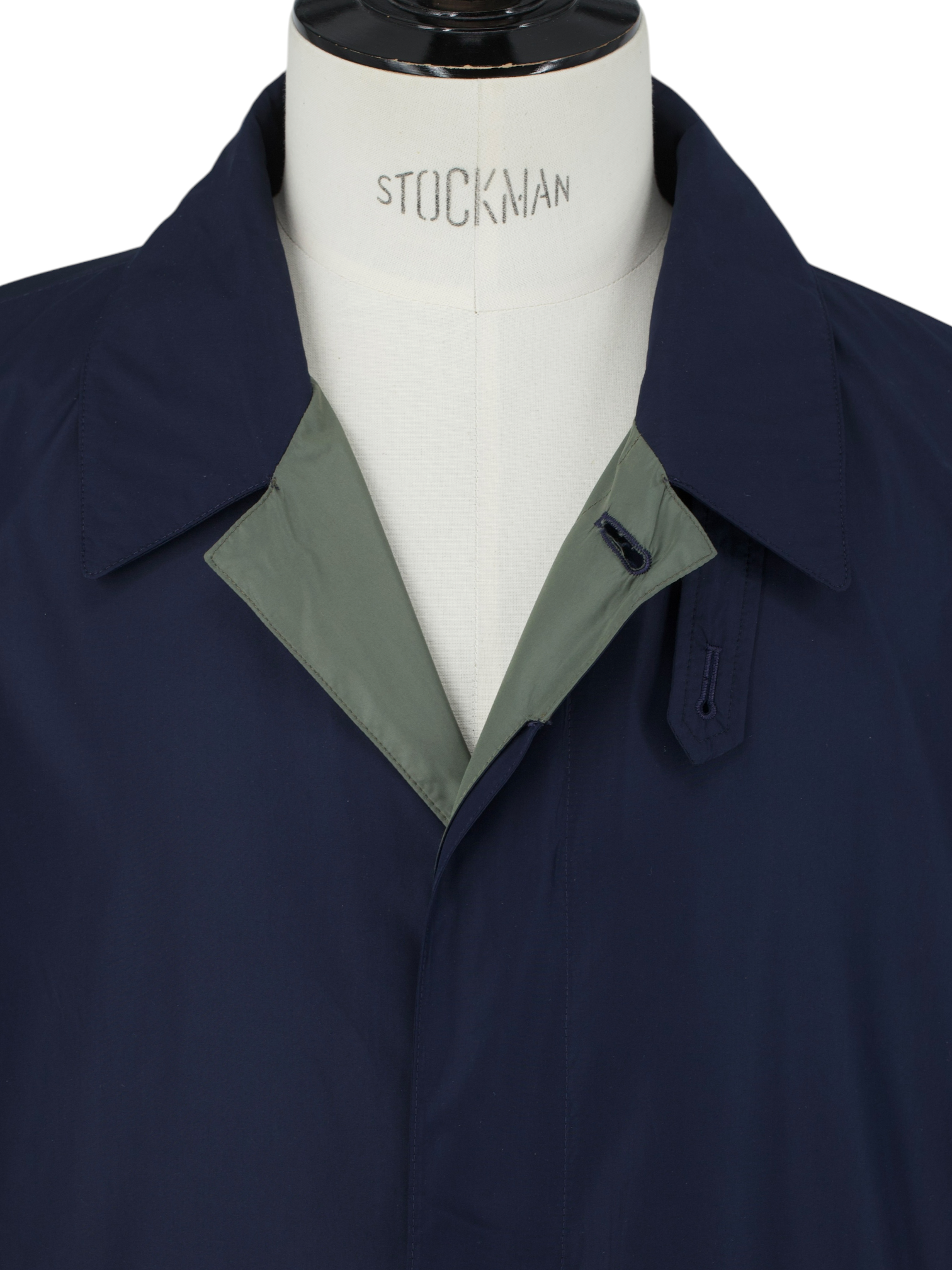 Valstar Navy Superlight Water-Repellent "Tascabile" Raincoat