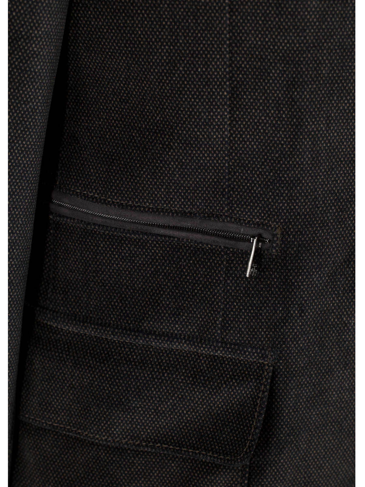 Corneliani Dark Taupe Cotton-Stretch Moleskin Pinpoint Vespa Jacket