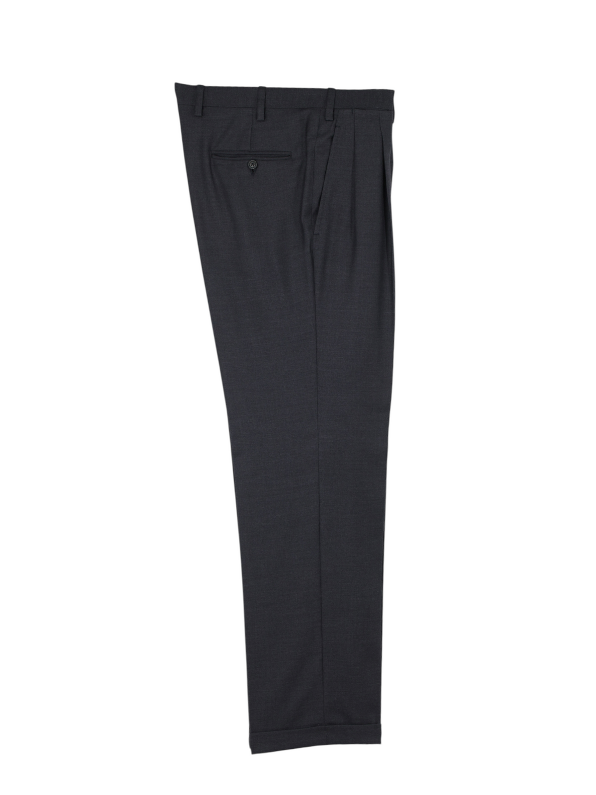 Kiton Charcoal Pure Lightweight-Cashmere Twill Suit