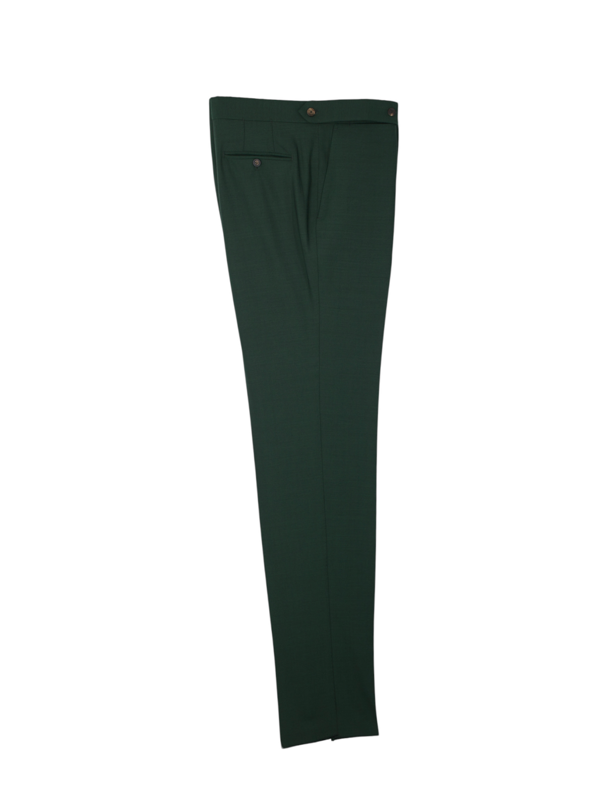 Sartoria Voglio Racing Green "Fresco Lite" Wool Sartorial Trousers