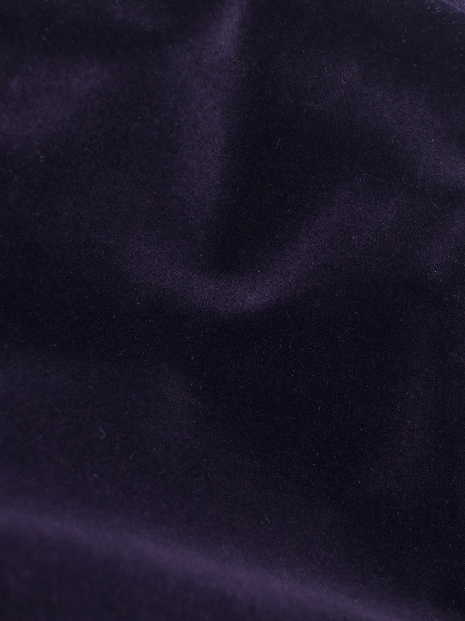 Cesare Attolini Dark Purple Cotton Velvet Jacket
