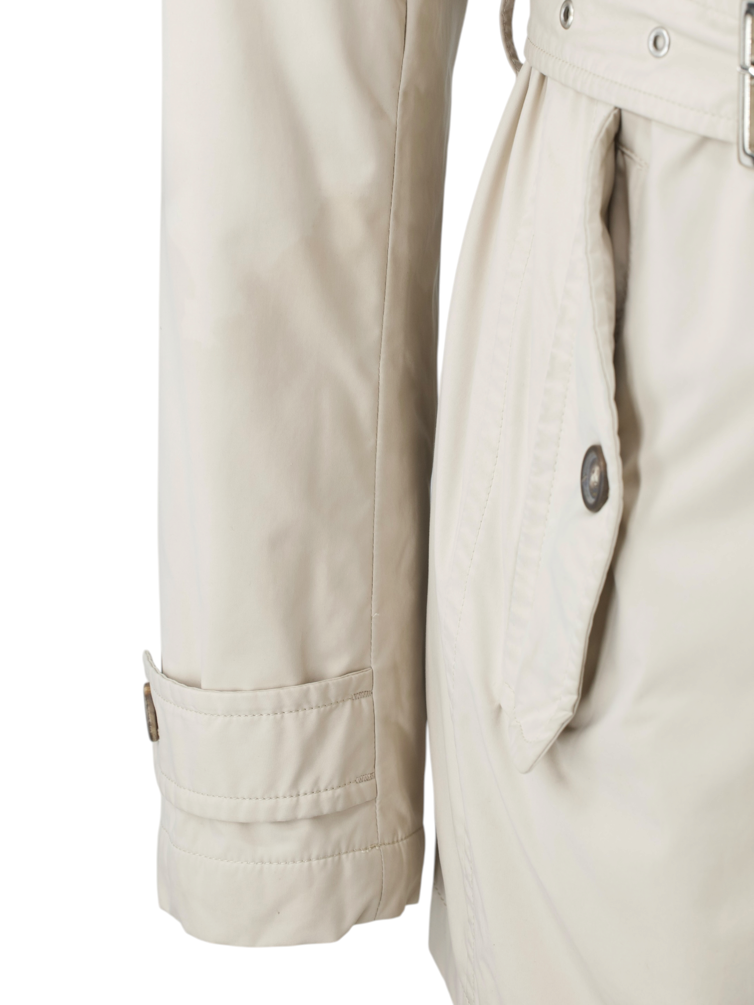 Luigi Borrelli Beige Softshell Neapolitan Trenchcoat