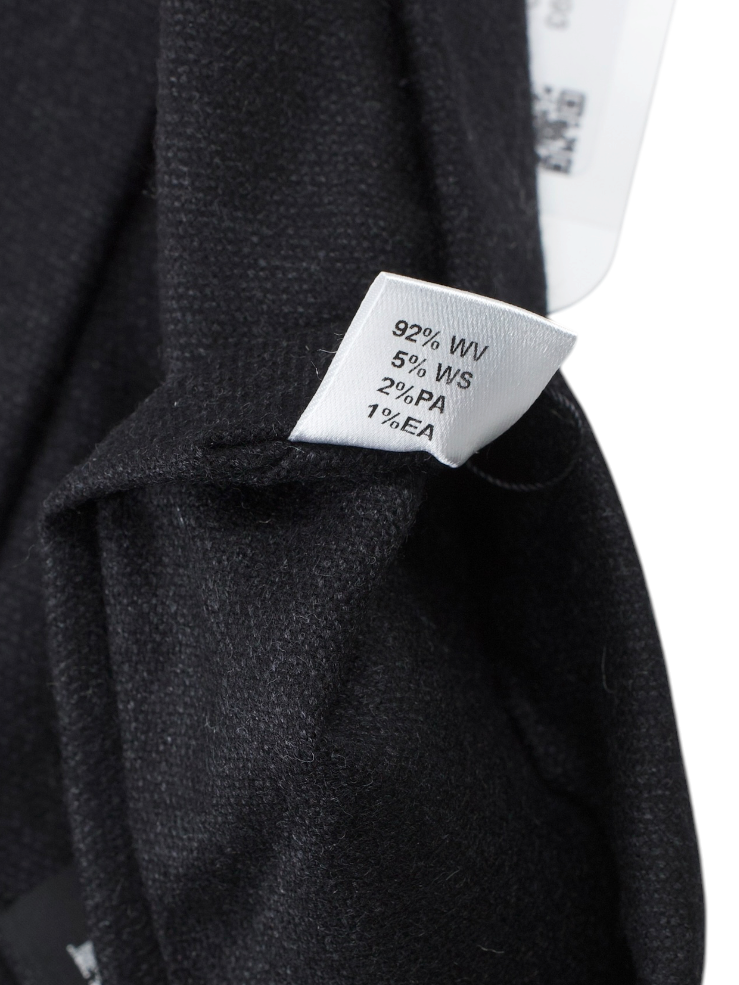 Kiton 5-Fold Dark Grey Wool, Cashmere & Stretch Tie