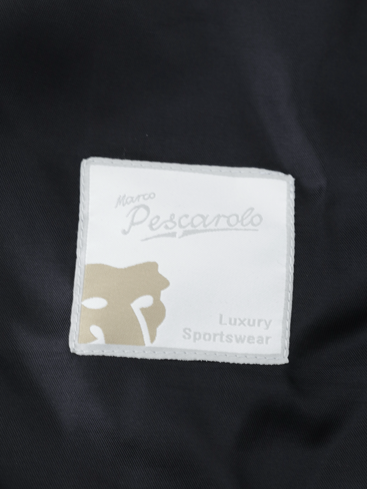 Marco Pescarolo Black Wool & Stretch Zip-Up Luxury Tracksuit