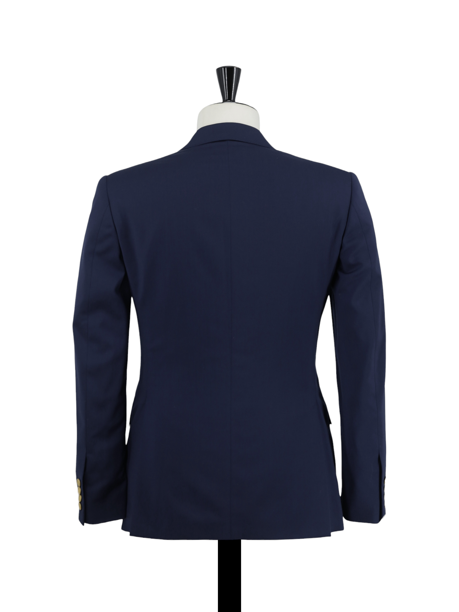 Ralph Lauren Purple Label Dark Blue Double-Breasted Serge-Wool Gregory Jacket