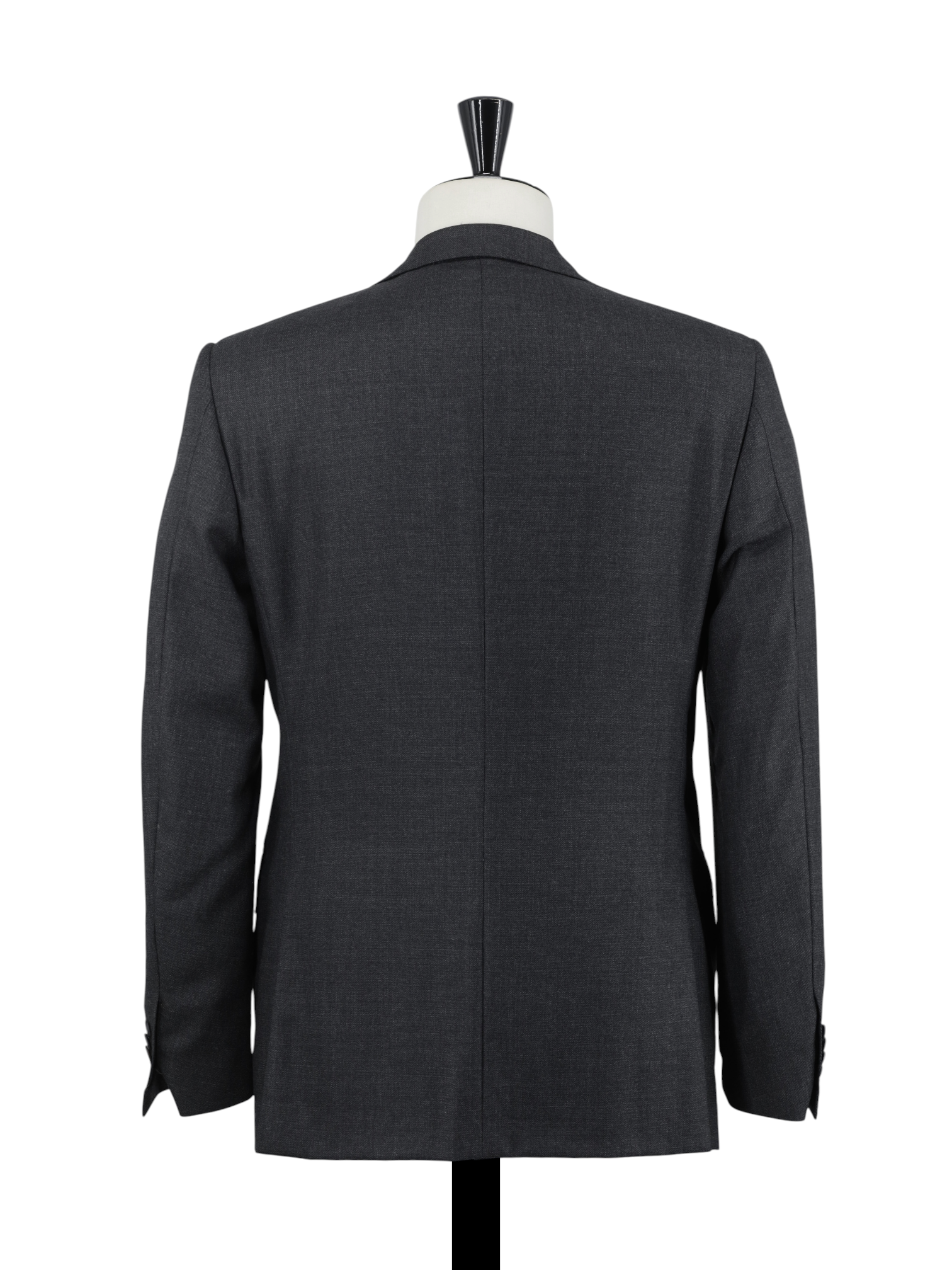 Corneliani Dark Grey Gabardine-Wool Twill Leader Suit