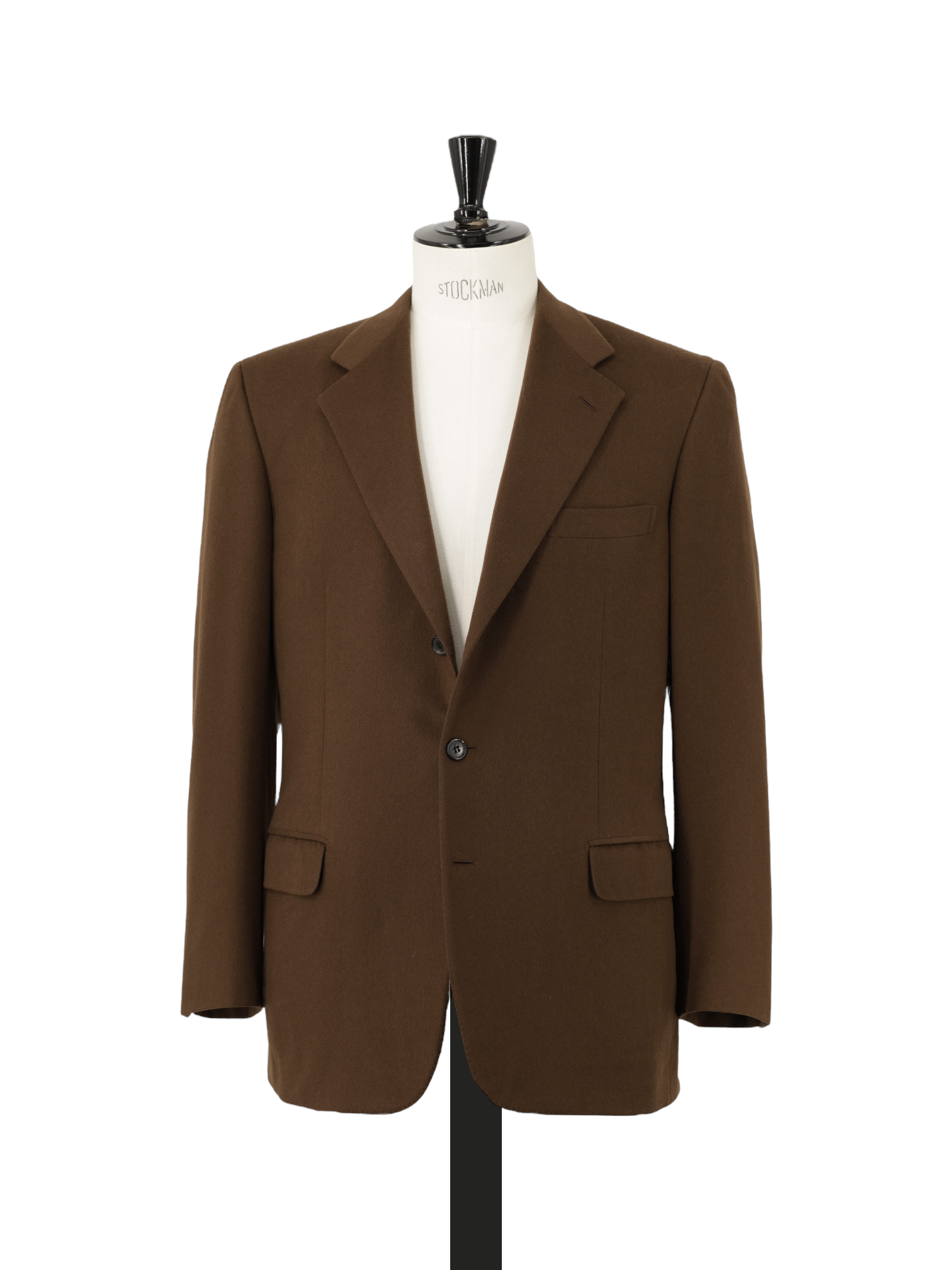 Brioni Vintage Chocolate Brown Pure-Cashmere Palatino Jacket