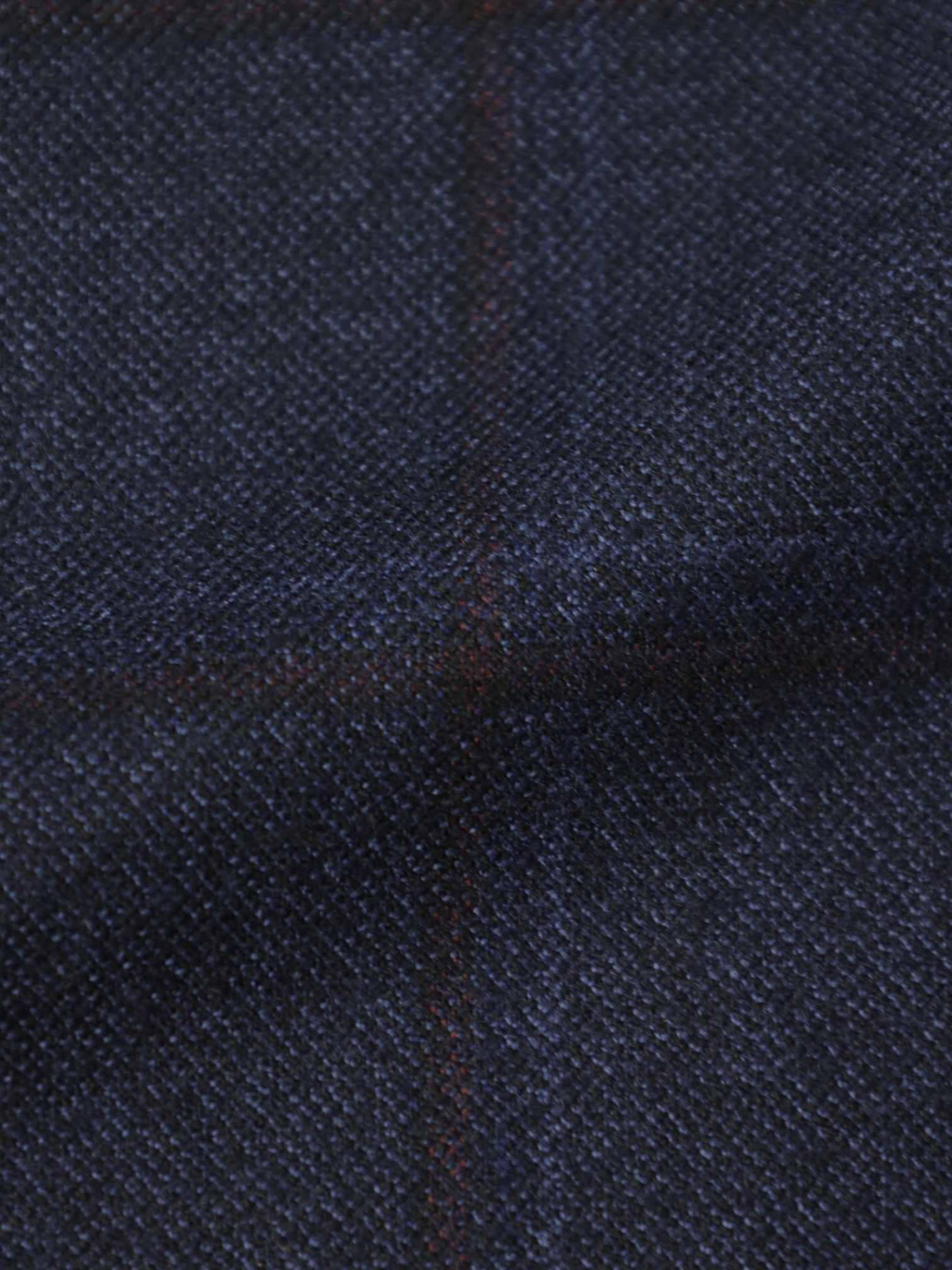 Caruso Blue Windowpane Flannel Jacket