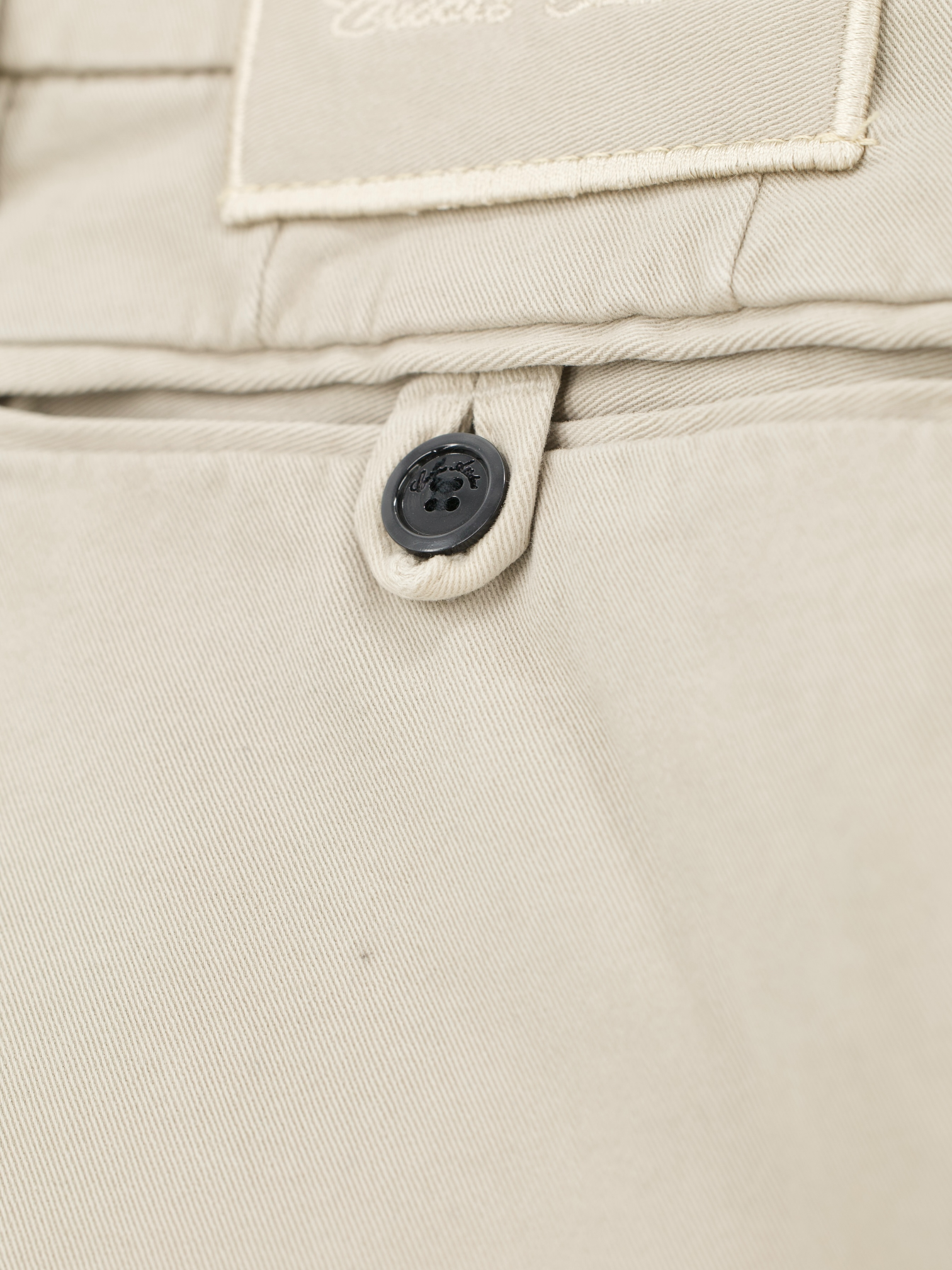 Cesare Attolini Beige Cotton "201" Dress Chino