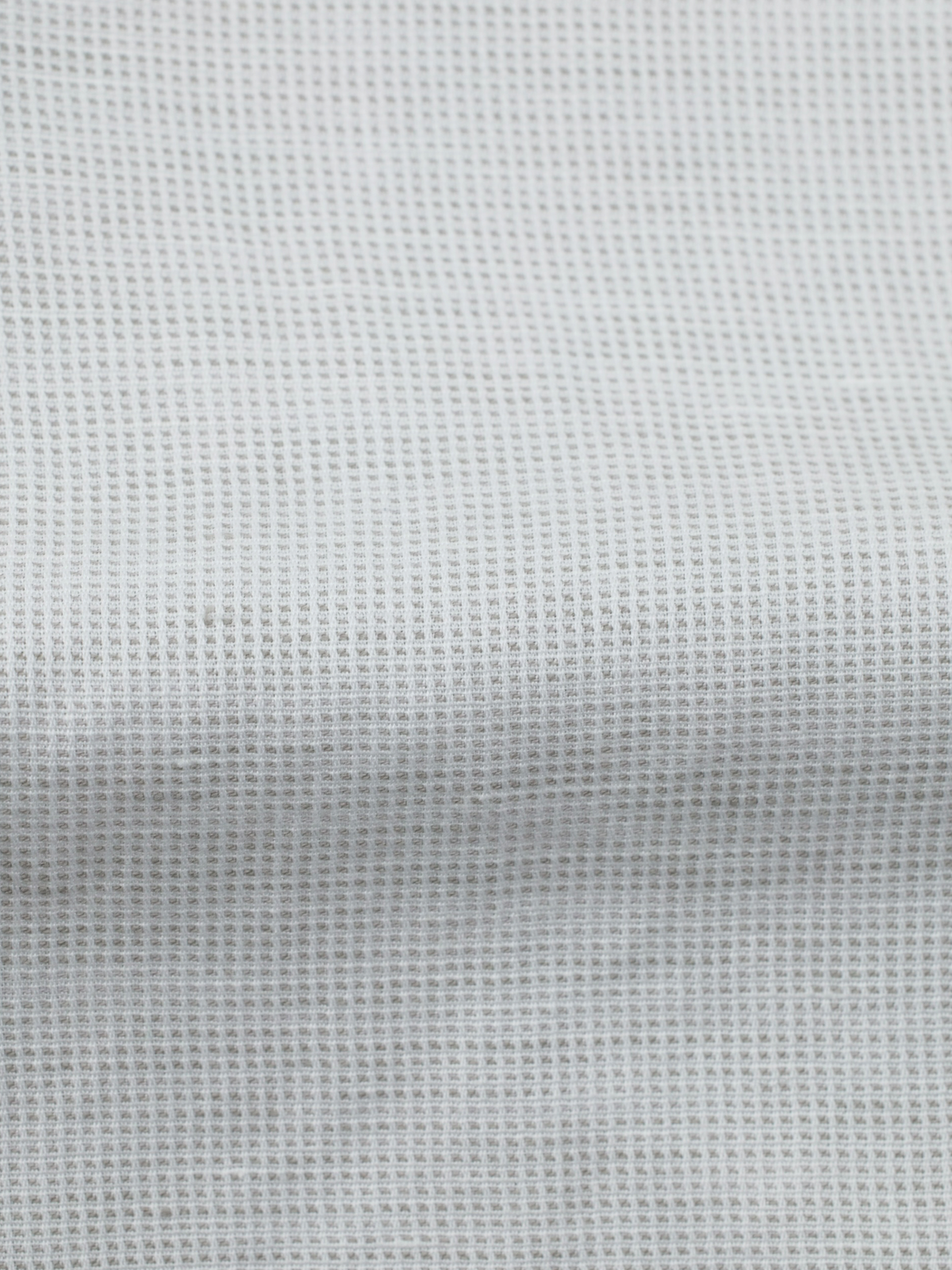 Corneliani ID Greige Cotton & Linen One-Piece-Collar Shirt