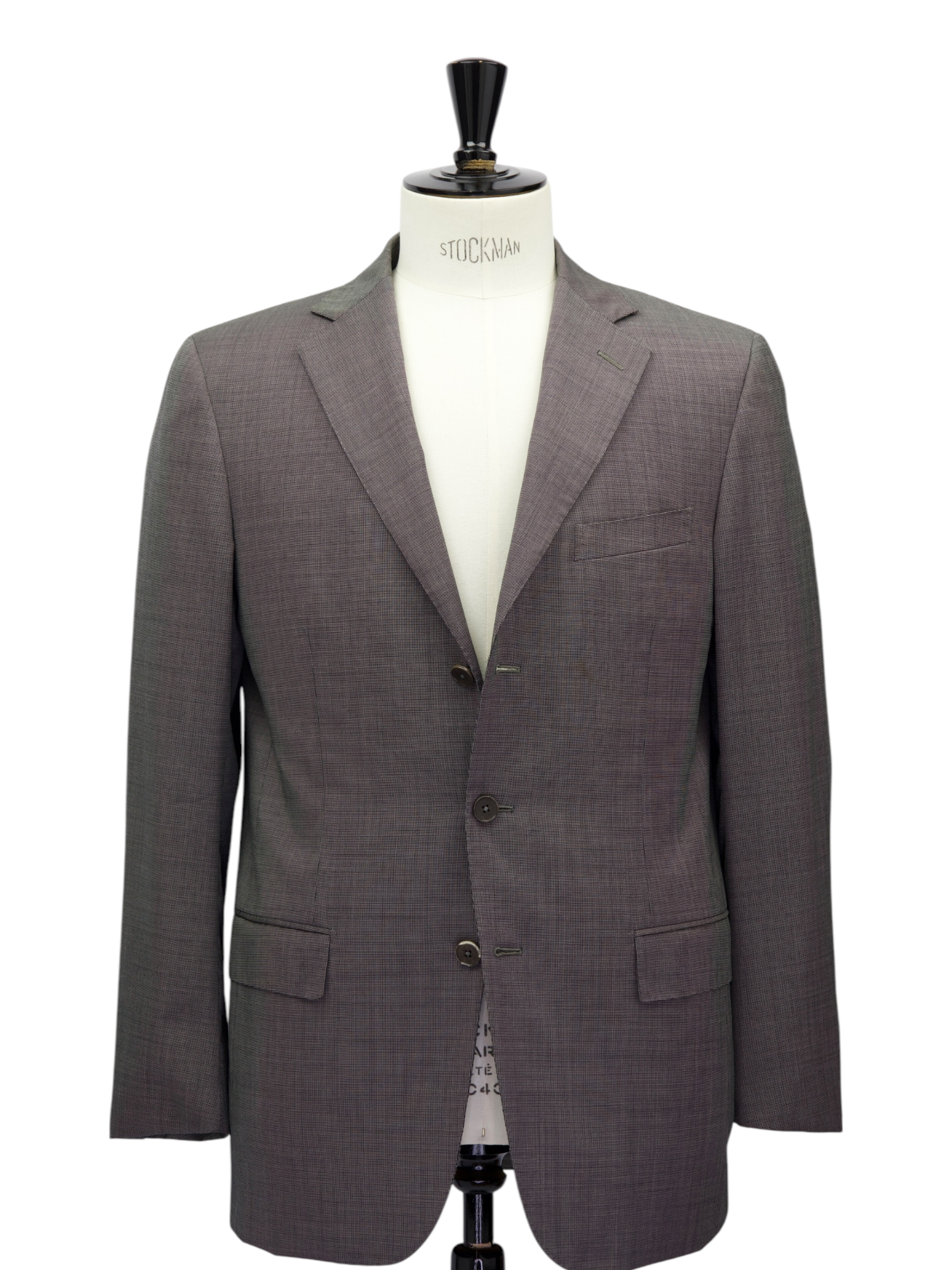 Ermenegildo Zegna Grey Micro-Pattern Roma Suit