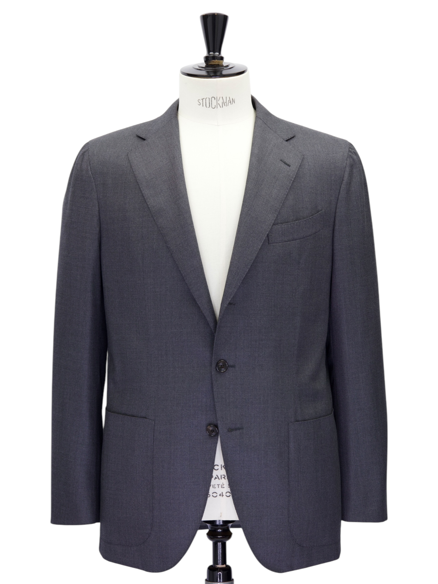 Caruso Grey Pinpoint Super 180's Aida Suit + Extra Trousers