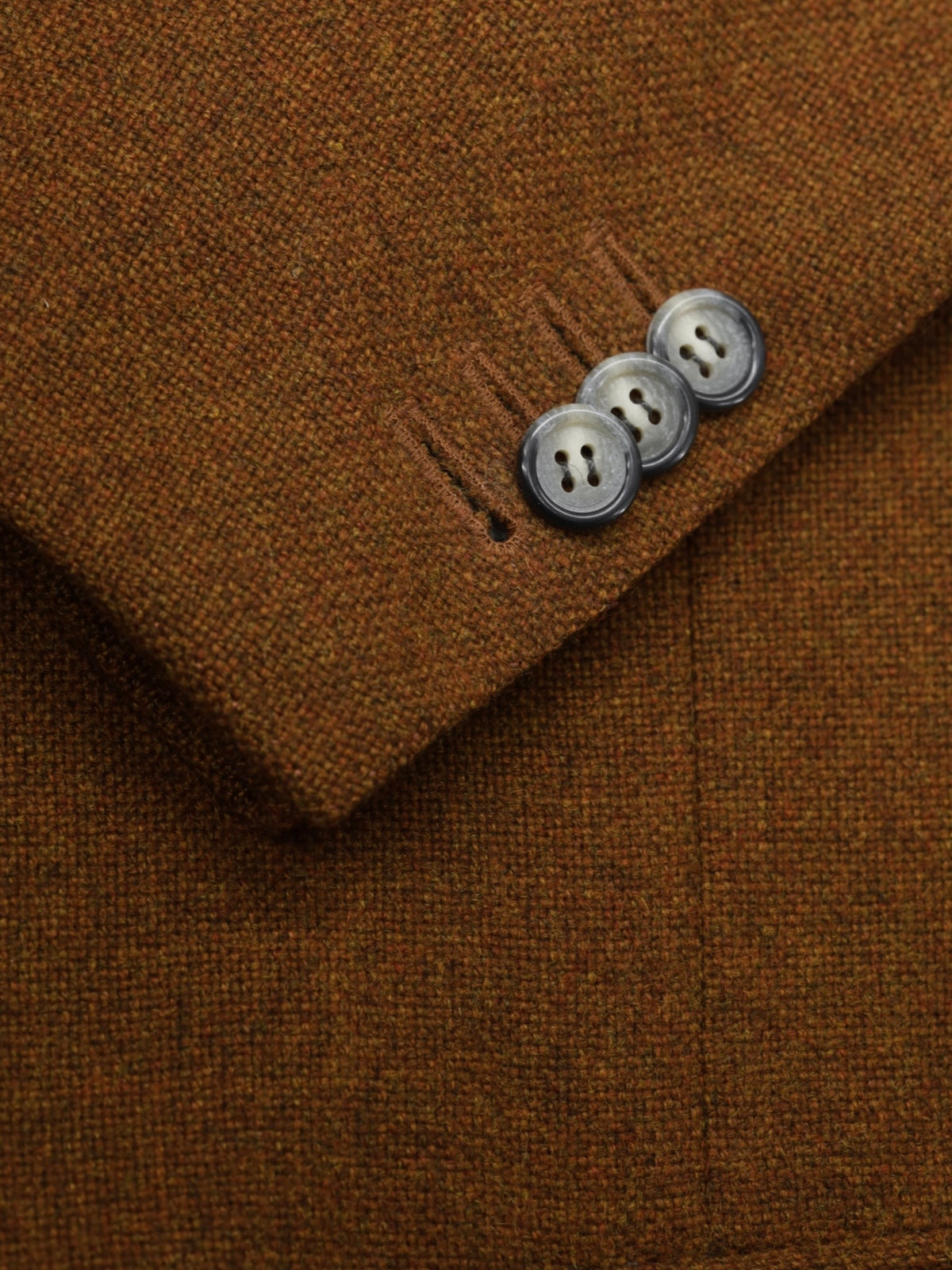 Kiton Terracotta Vintage-Neapolitan Cashmere Jacket