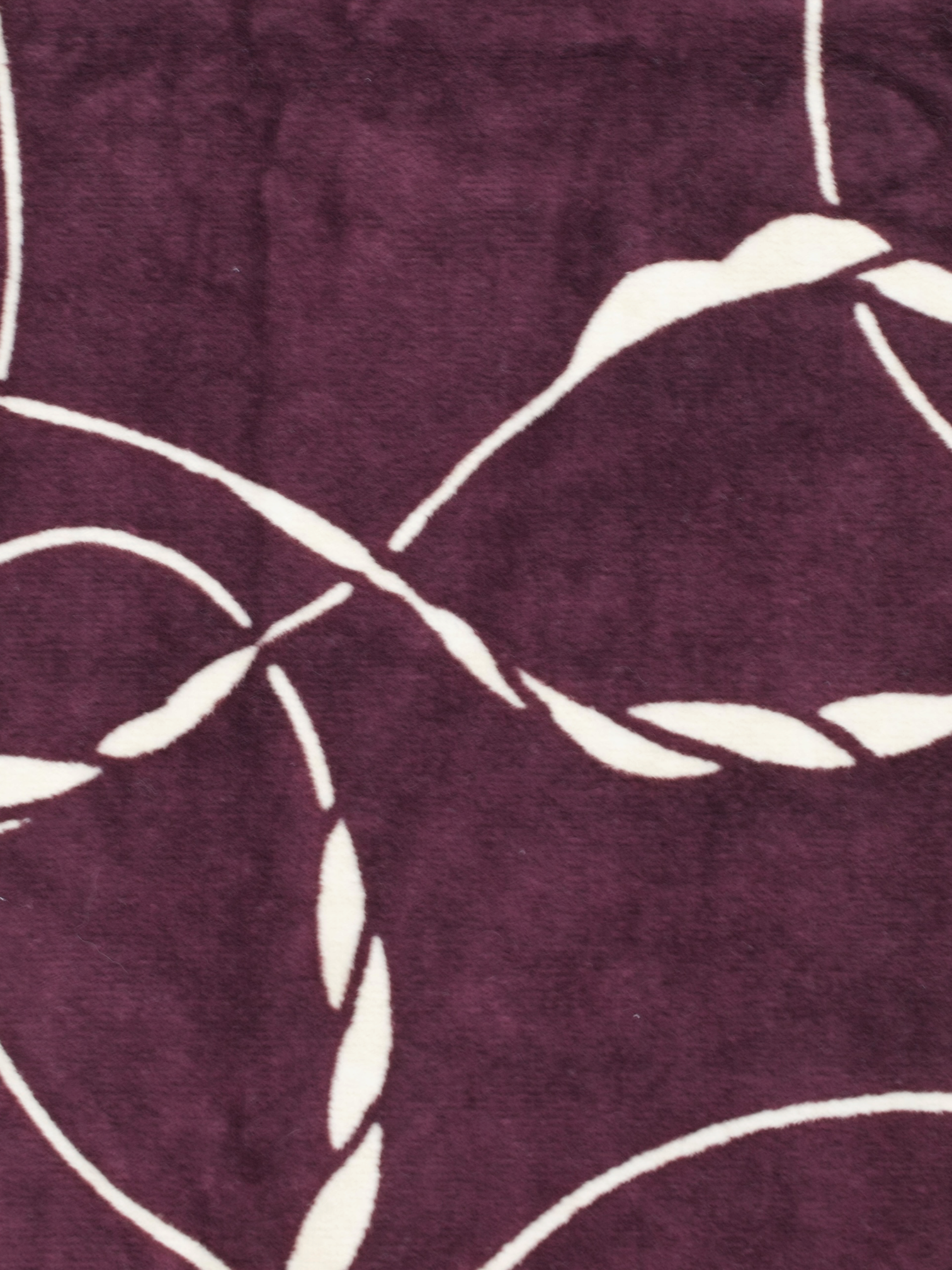 Brioni Wine Red & White Terry-Cotton Summer-Flâneur Towel