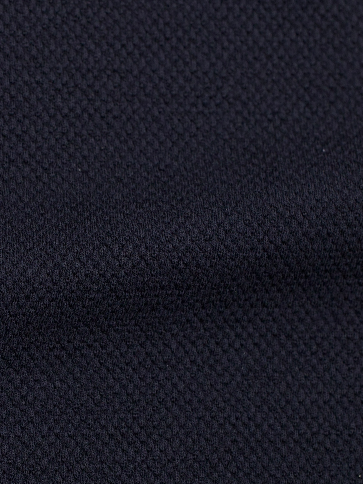 100 Hands Black Piqué-Knitted Wool Mandarin-Collar Traveller Jacket