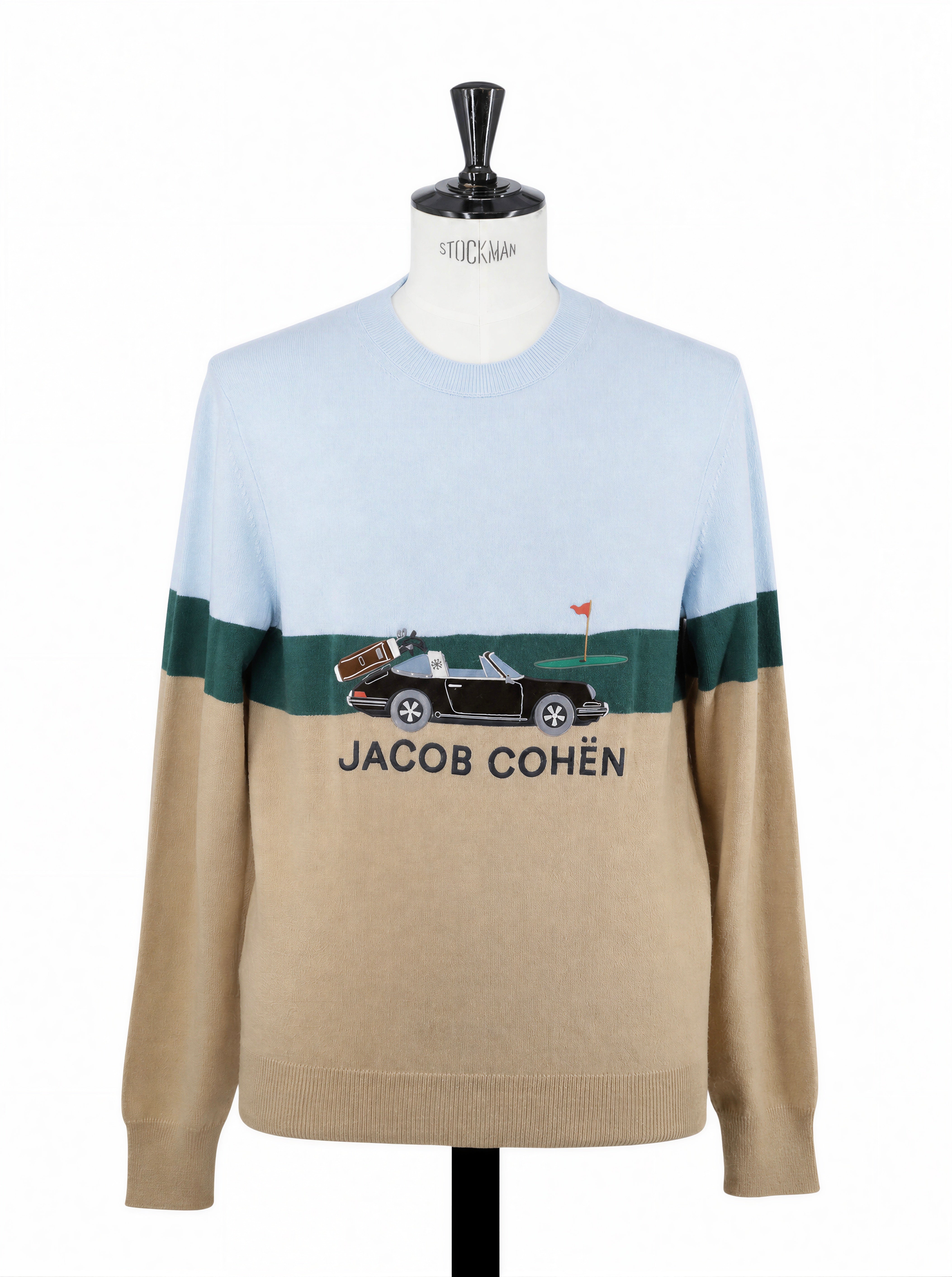Jacob Cohen Wool & Summer Cashmere Golf-Capsule Roundneck