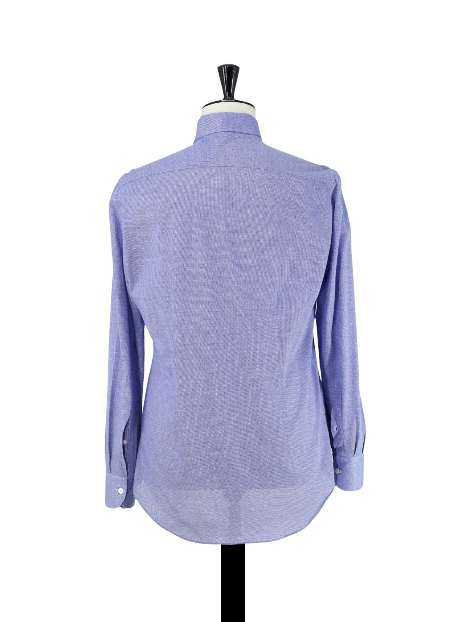 Fray Periwinkle Blue Cotton Piqué Button-Down Collar Shirt