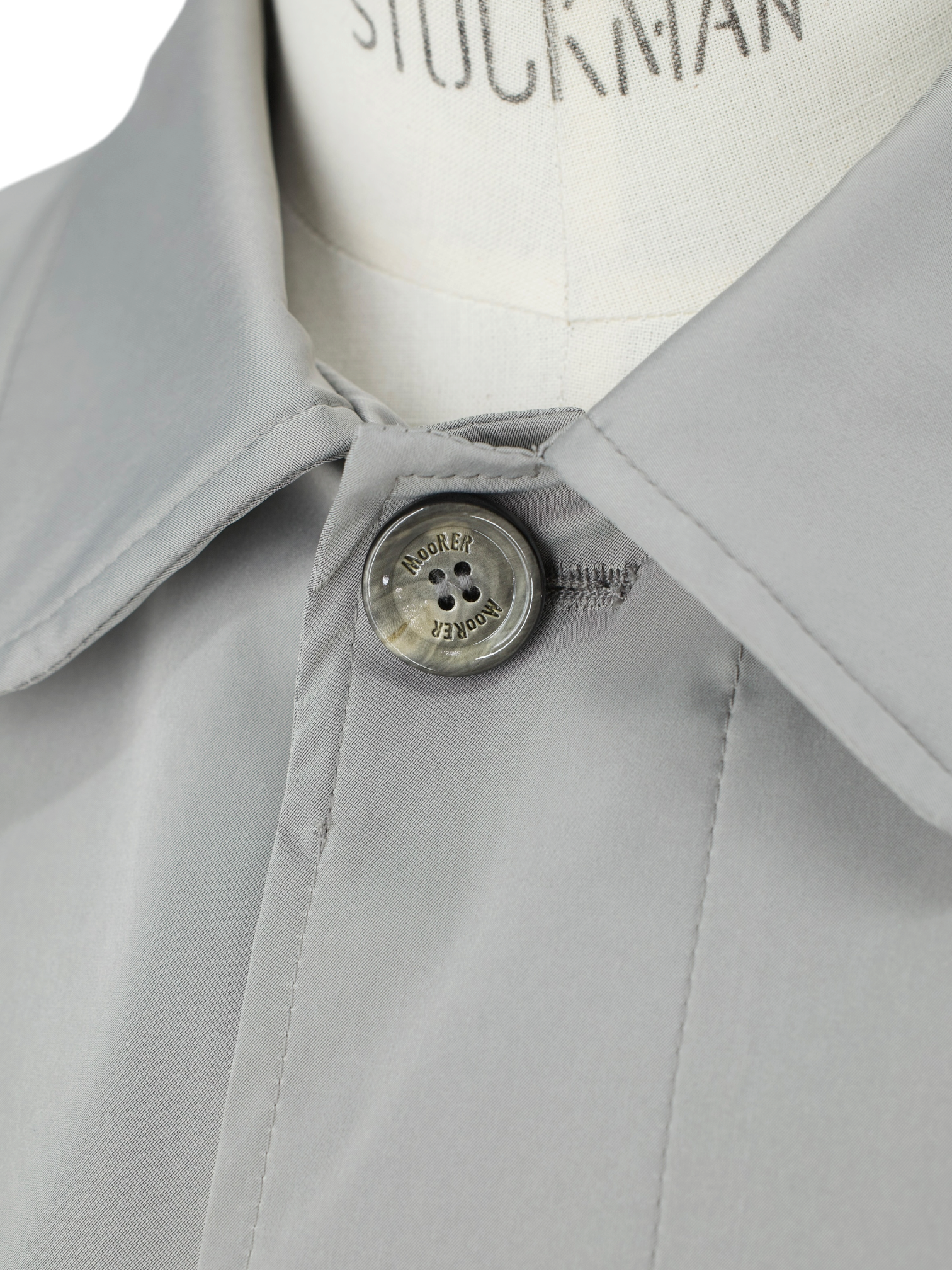 MooRER Taupe Waterrepellent "Vittor-TJ" Carcoat