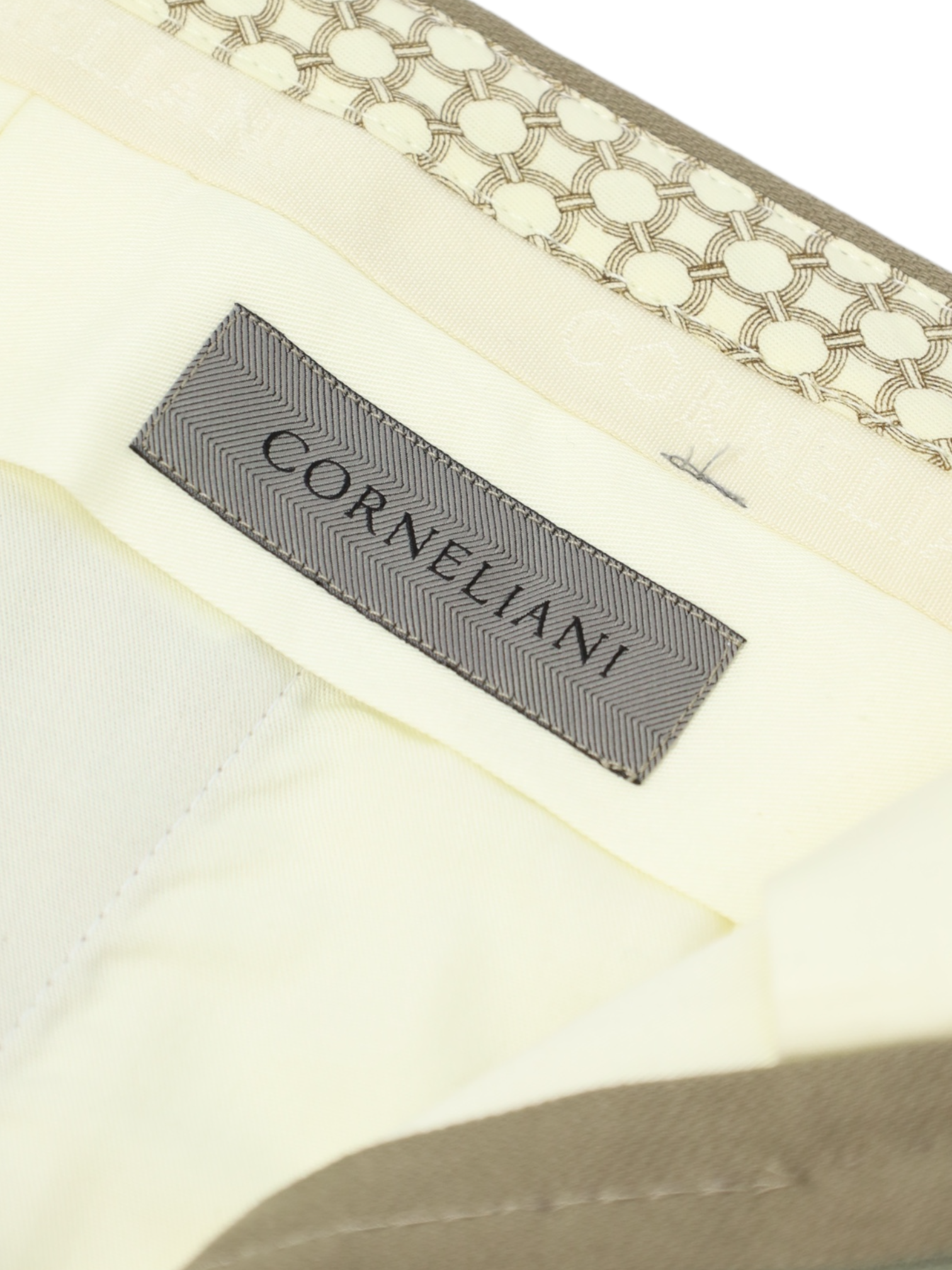Corneliani Taupe Heavyweight Trousers