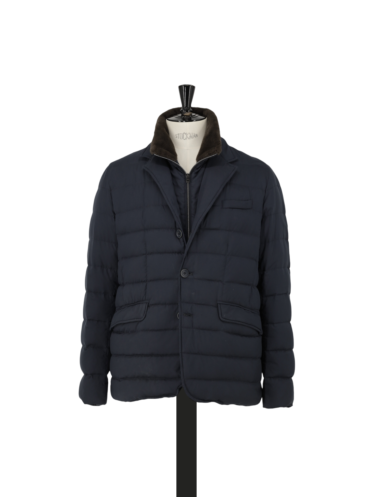 Herno Navy Polar-Tech Padded Winter Jacket