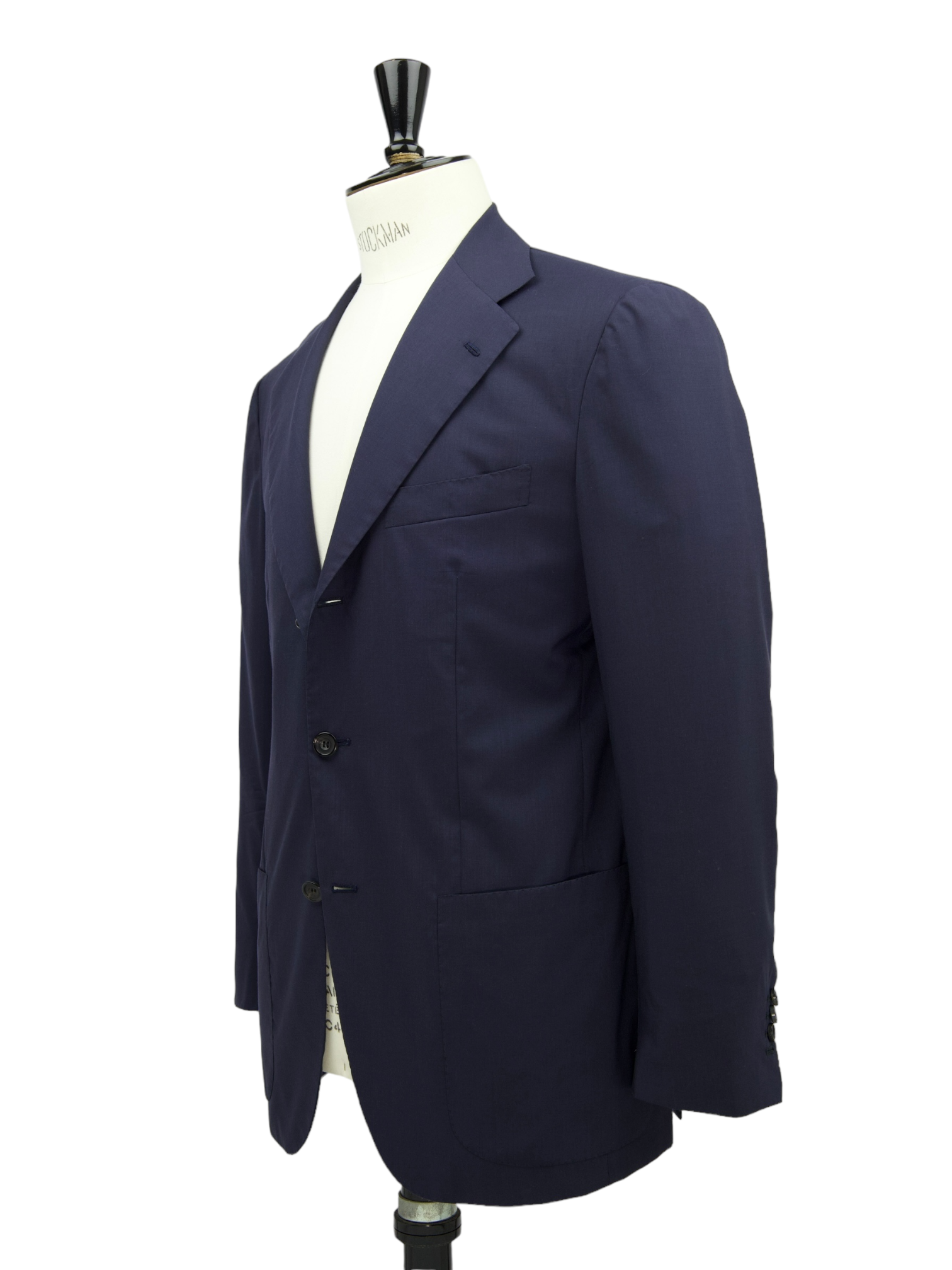 Kiton Navy Natural Stretch Cashmere Suit