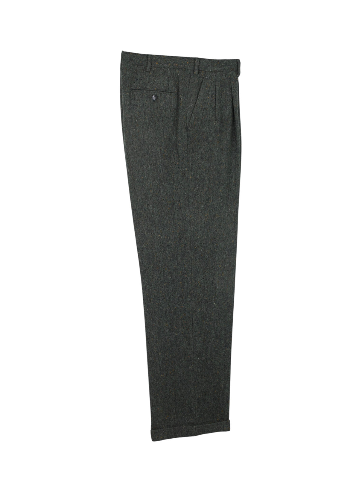 Brioni Dark Green Vintage Donegal-Tweed Shooting Suit