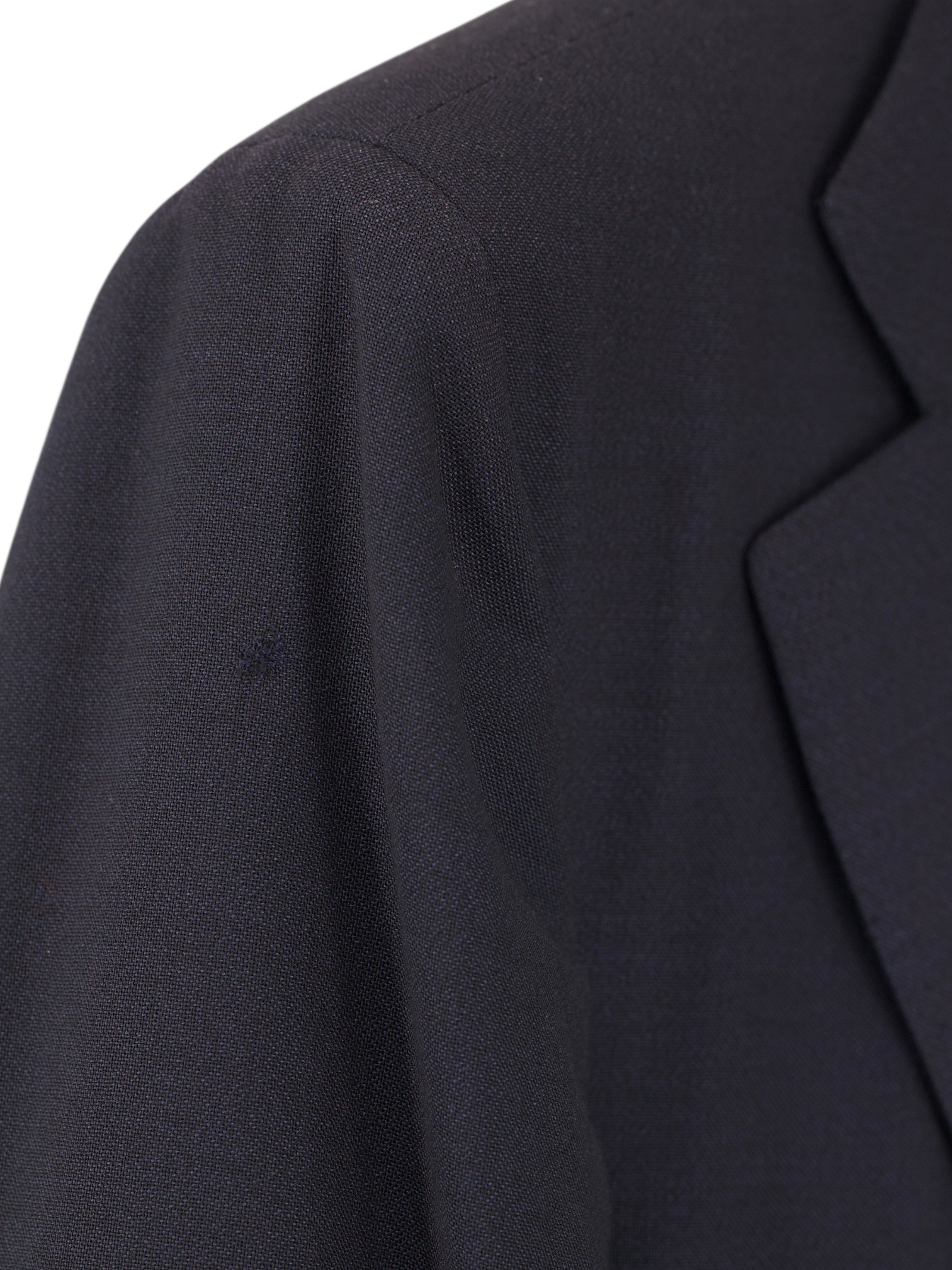 Kiton Deep Navy Cool-Wool Plain Weave Suit