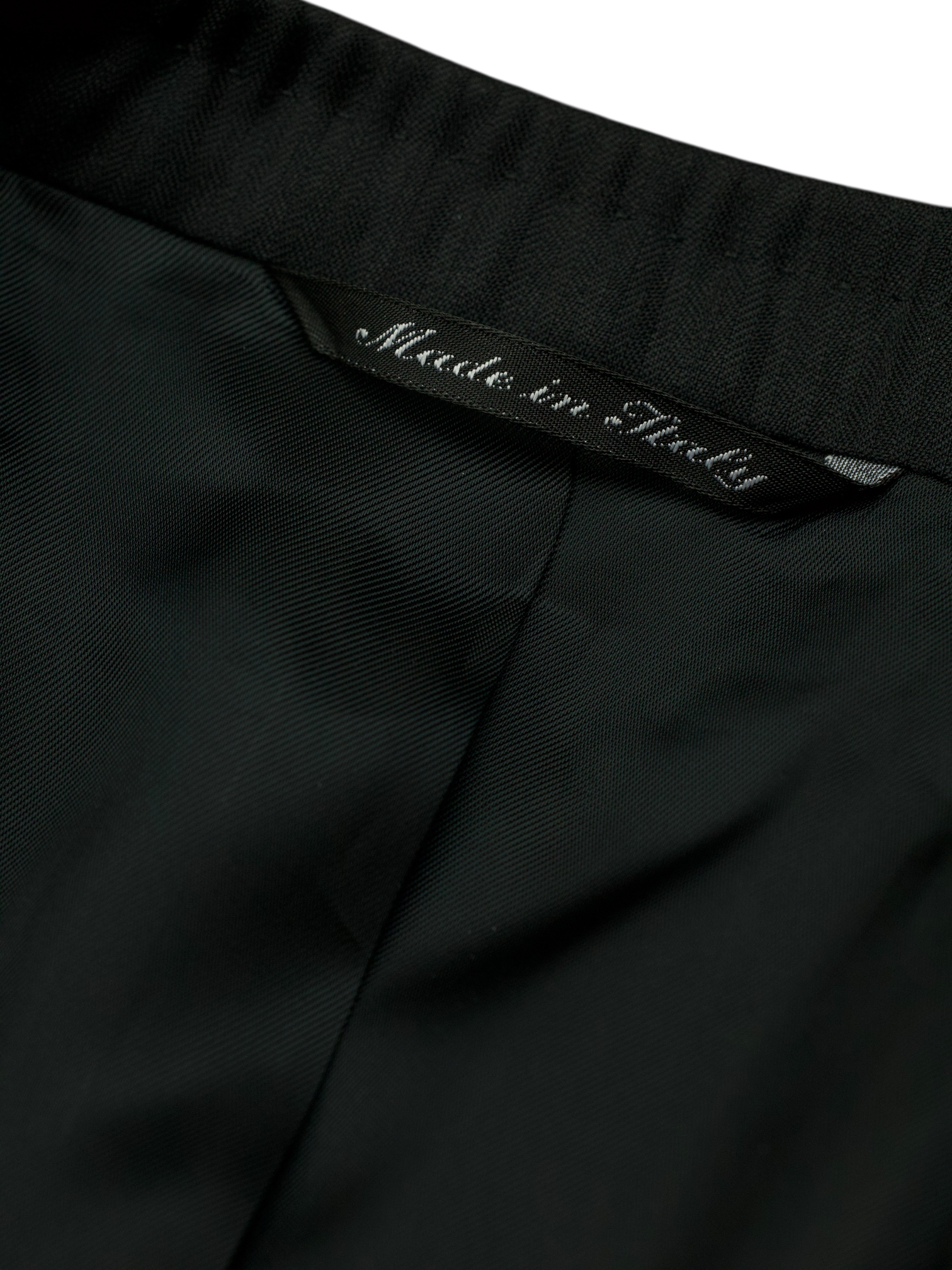 Canali Black & Grey Fine-Wool Traditional Micro-Herringbone Morning Suit