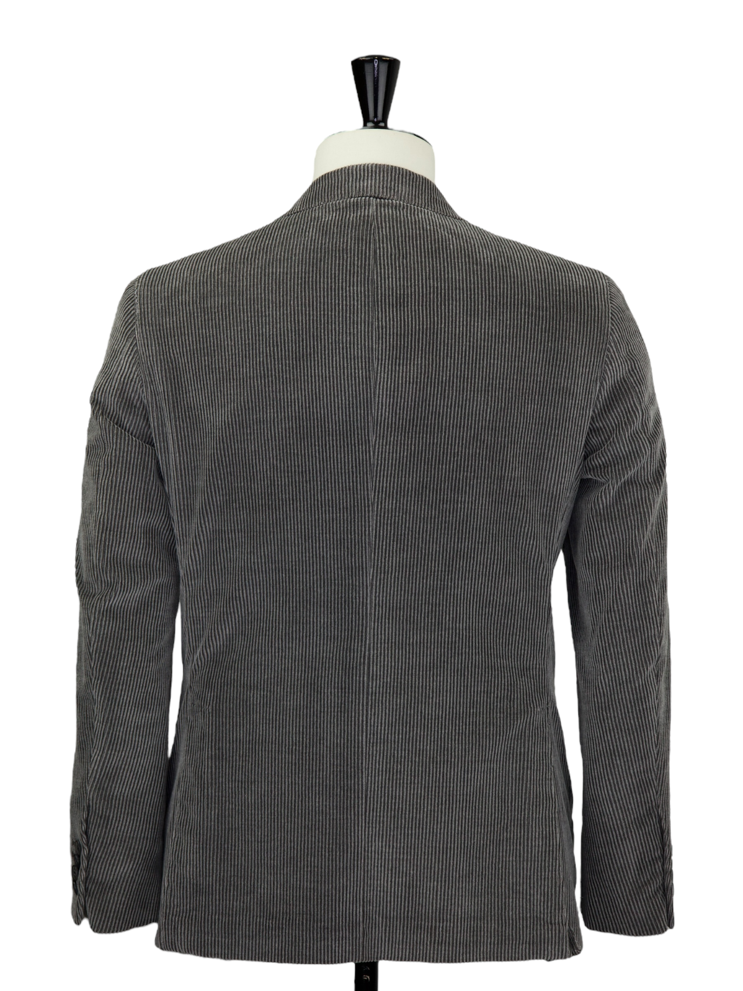 Caruso Grey Cotton & Cashmere Corduroy Aida Jacket